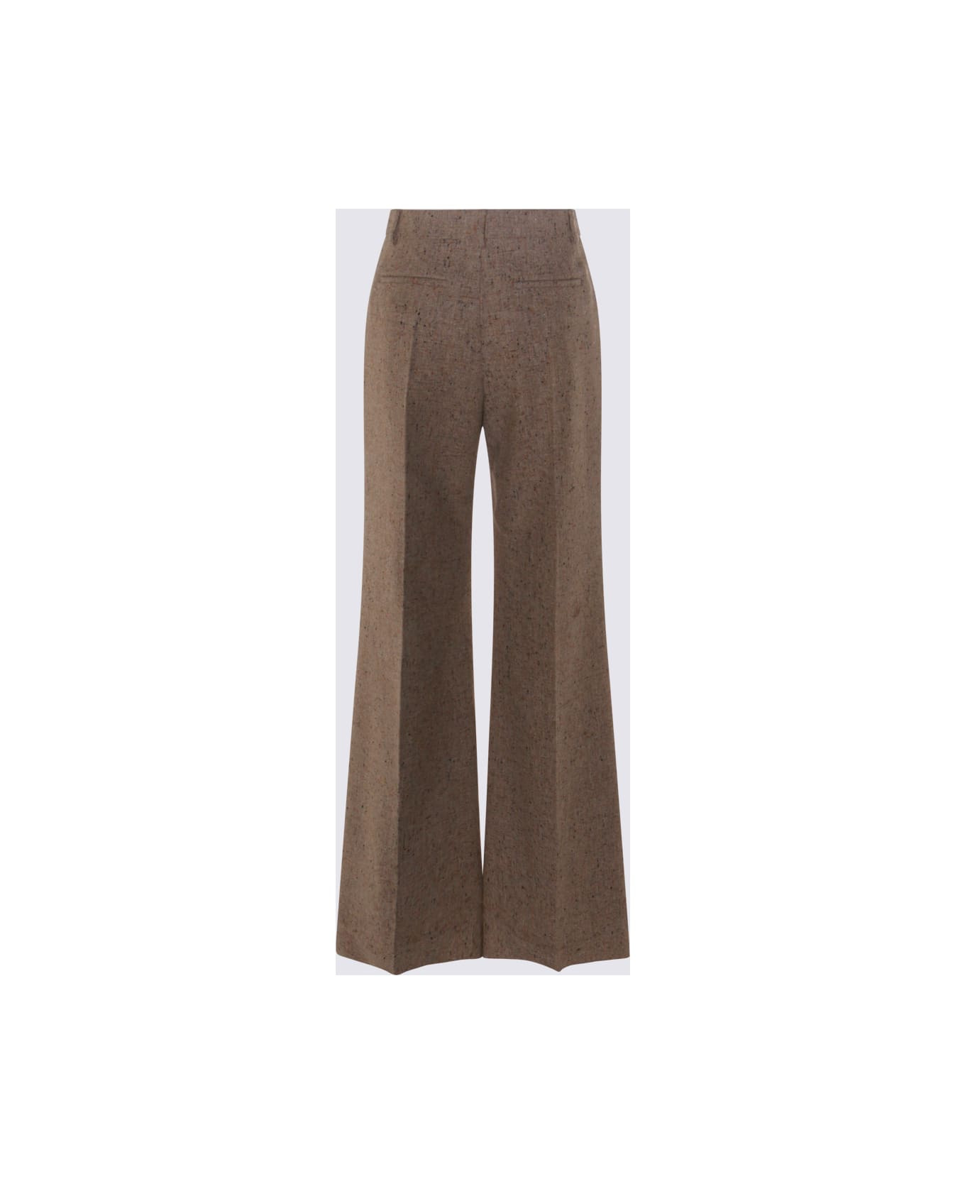 Beige Cotton Pants - 2