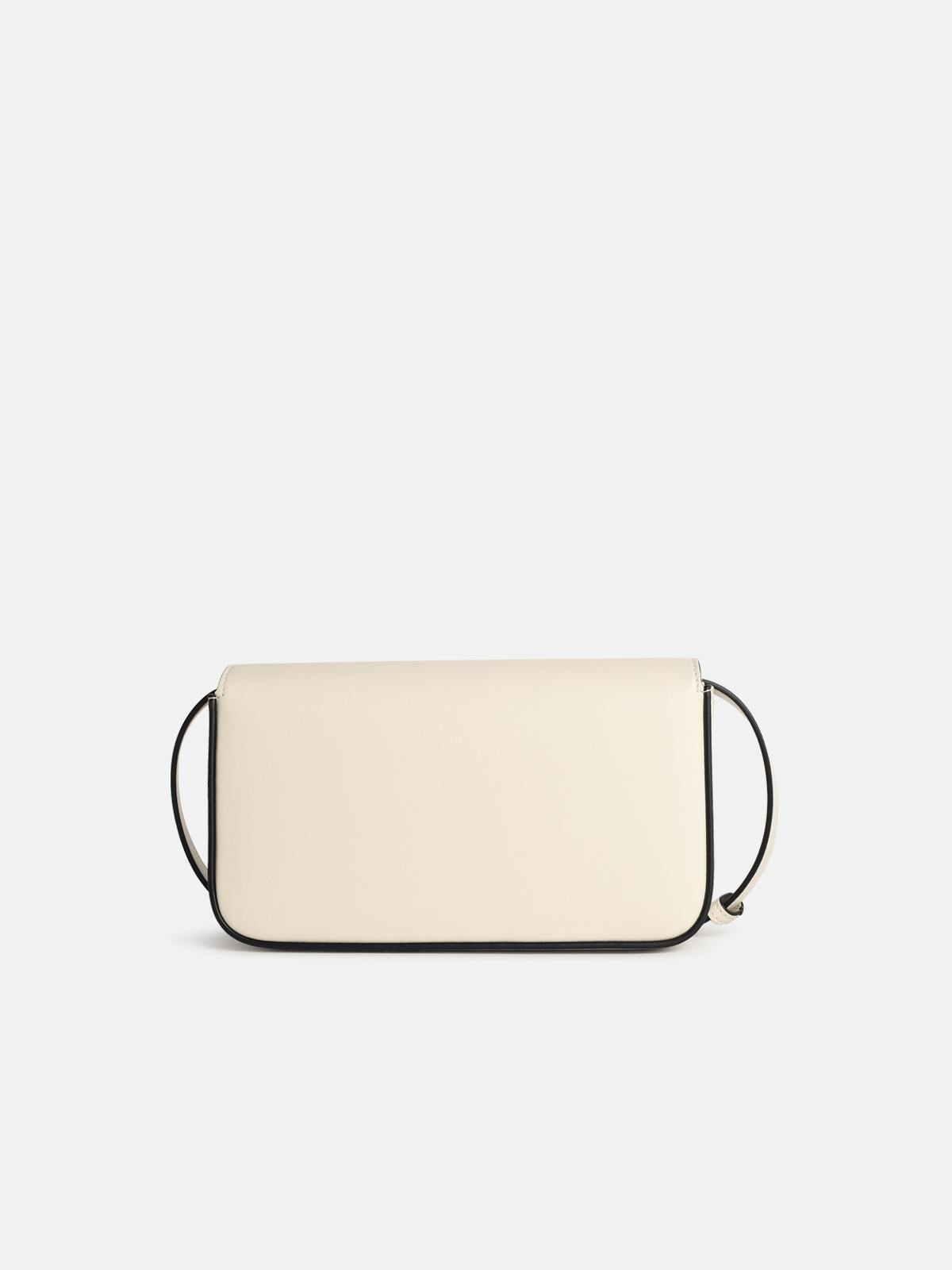 WHITE LEATHER BAG - 3