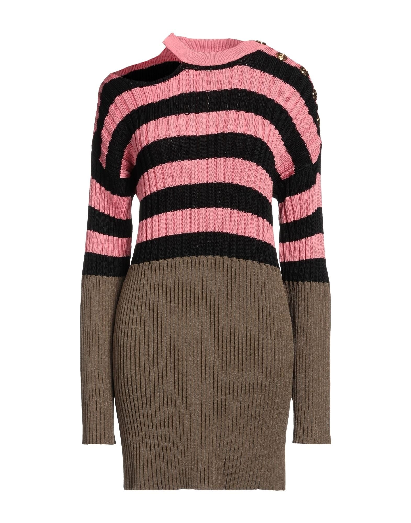 Pink Women's Short Dress - 1