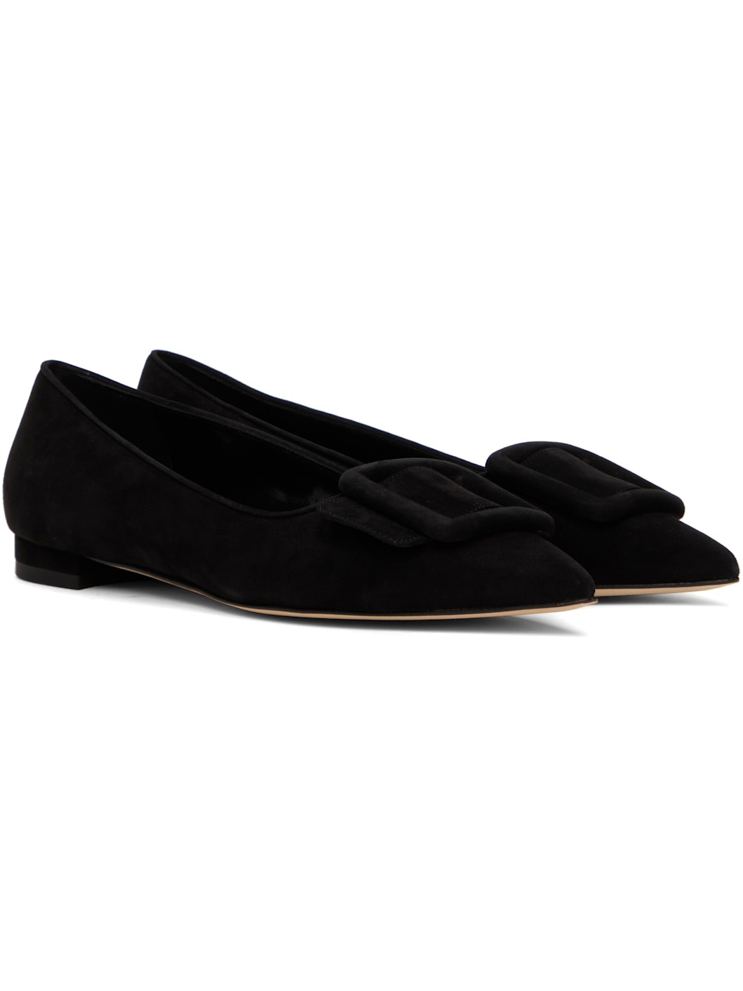Black Maysale Ballerina Flats - 4