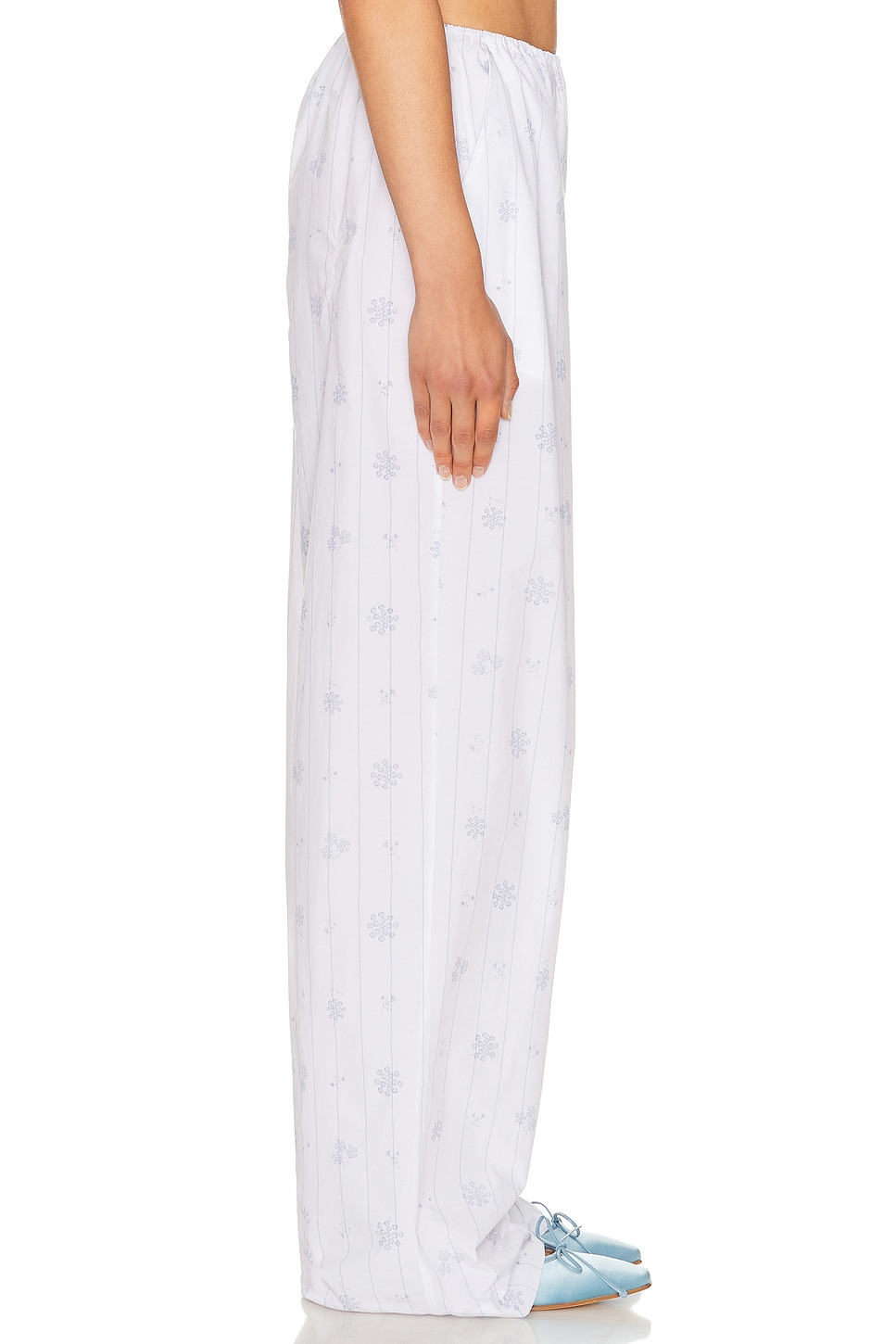 House Pants in Fleur Print Stripe - 3