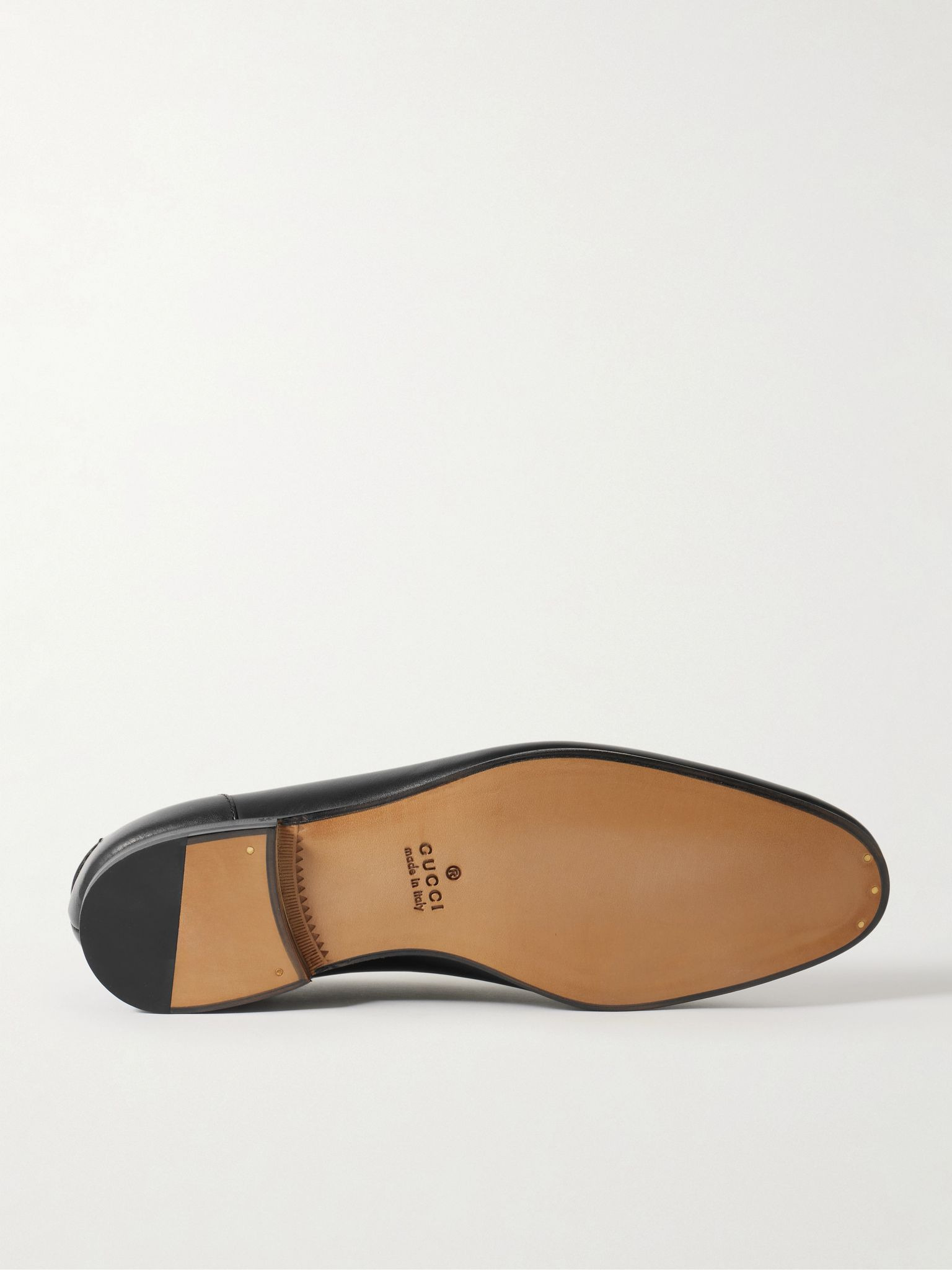 Jordaan Horsebit Leather Loafers Black - 3