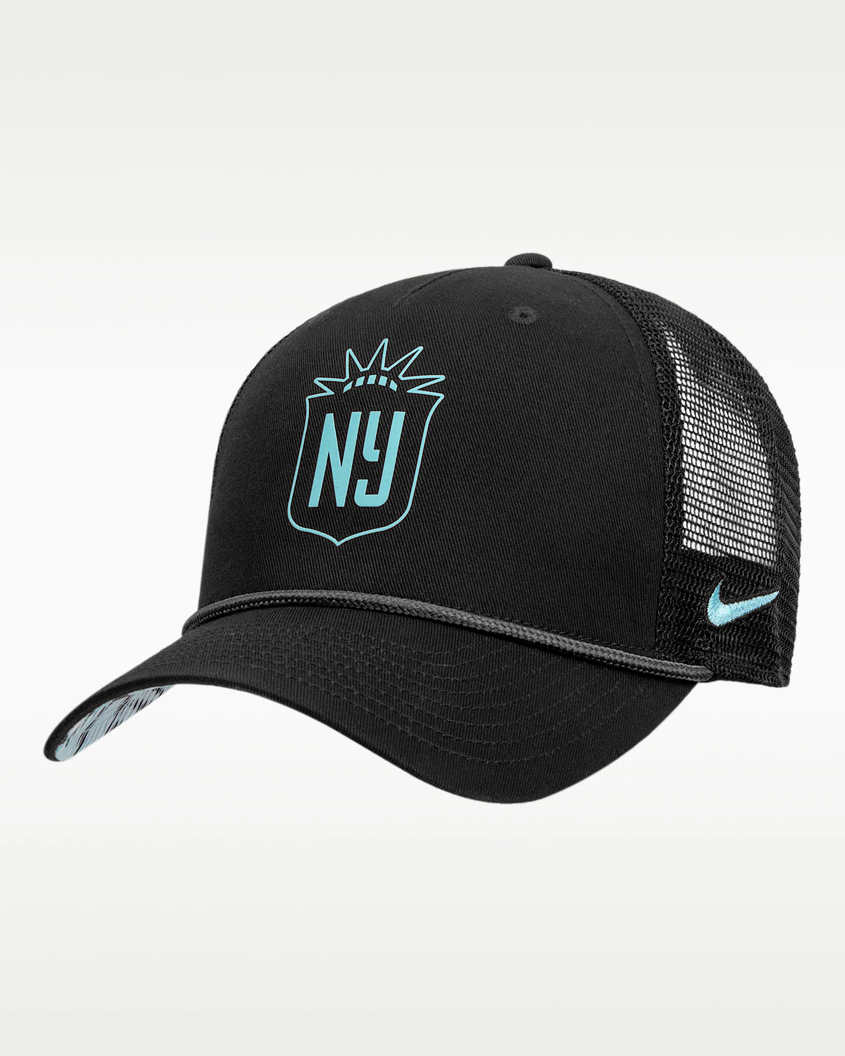 Gotham FC Rise Nike Rope Trucker Cap - 1