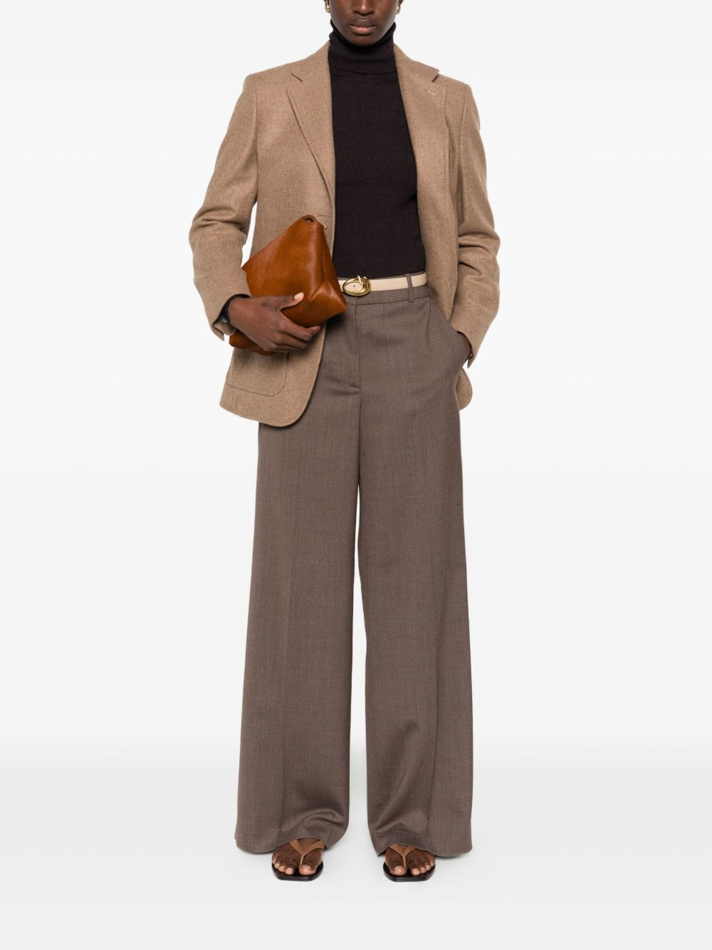 patch-pocket notched  jacket - 2