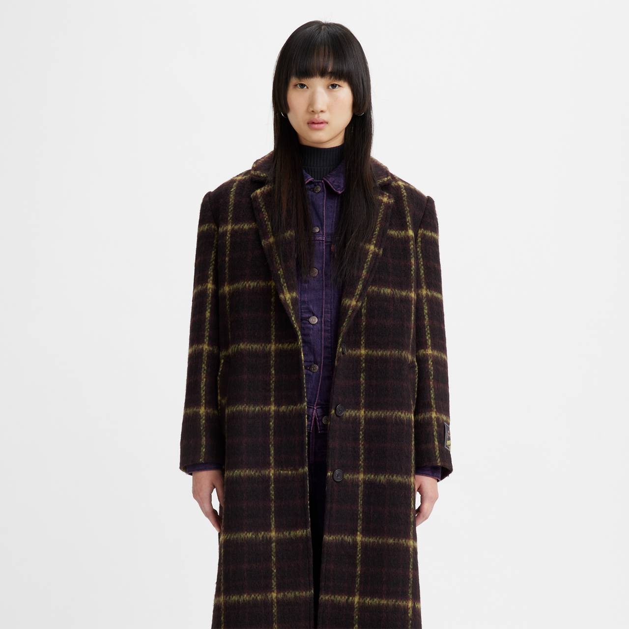 OFF CAMPUS WOOLY COAT - 2