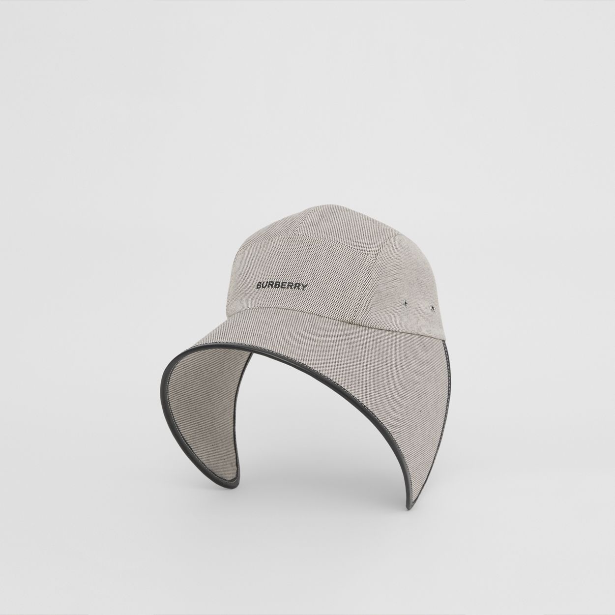 Logo Print Cotton Bonnet Cap - 7