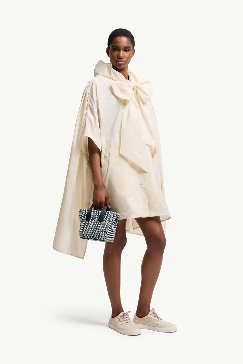 Moncler Micro Caradoc Raffia Tote Bag outlook