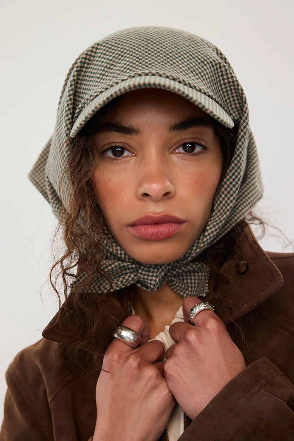 Scarf Baseball Hat - 1