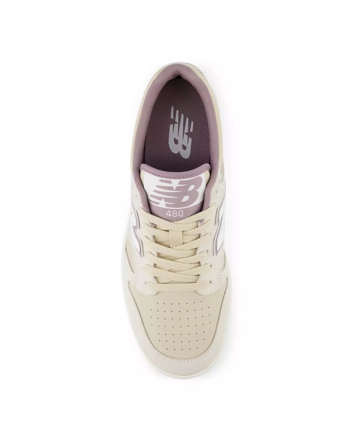 480 "Cream/Violet" Unisex Shoe - 7