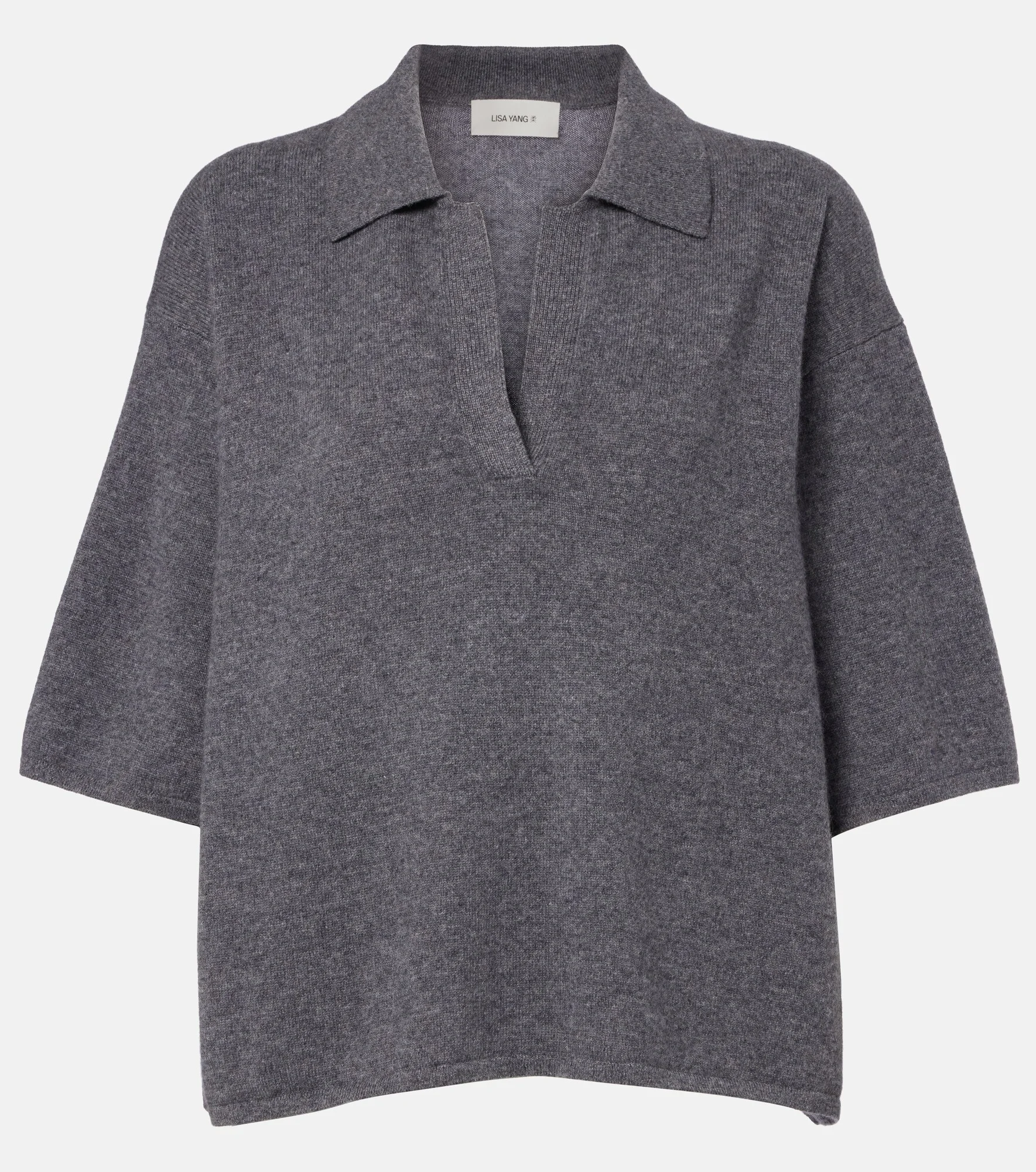 Neela cashmere polo sweater - 1
