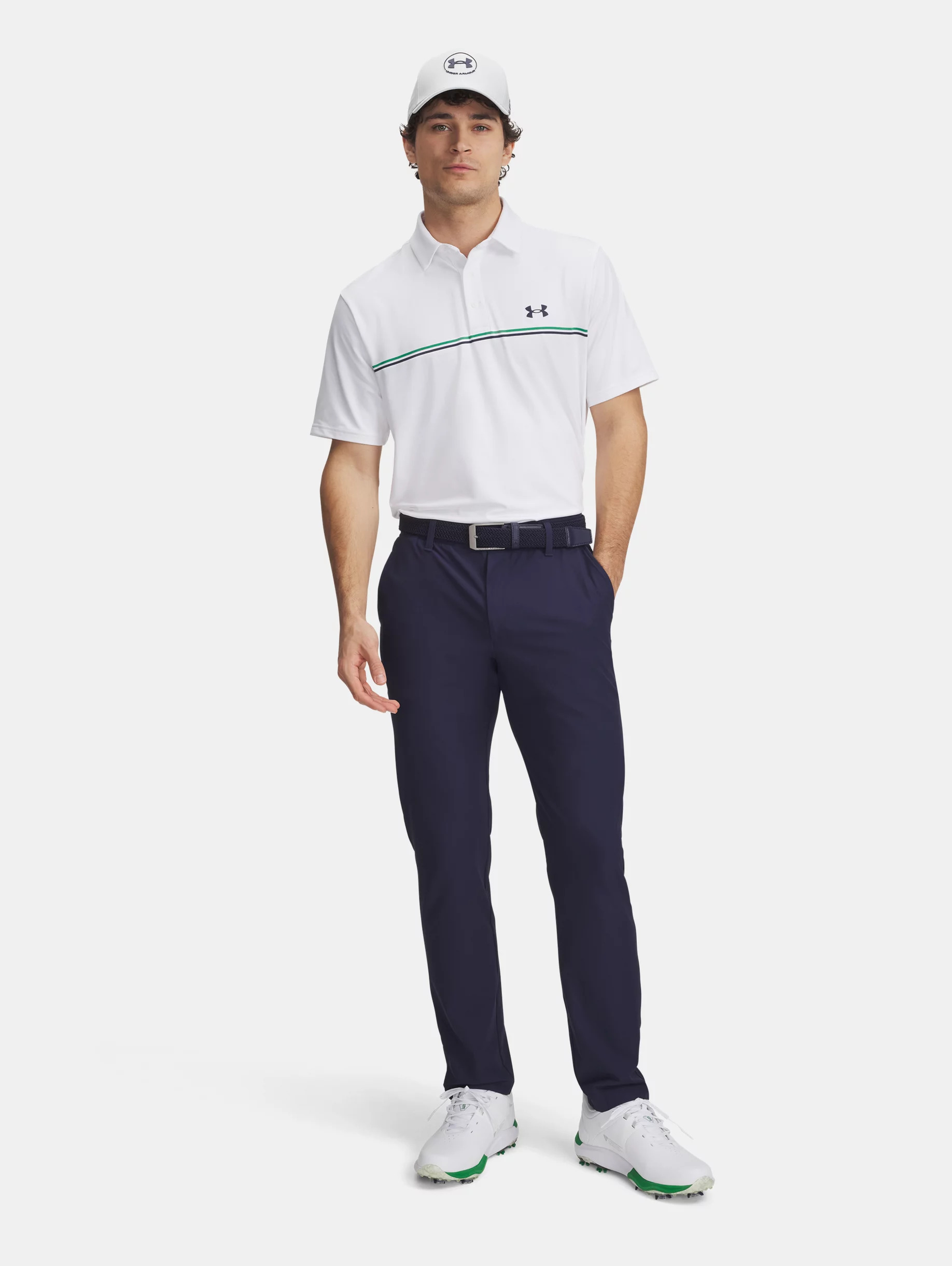 Men's UA Playoff 3.0 Stripe Polo - 3