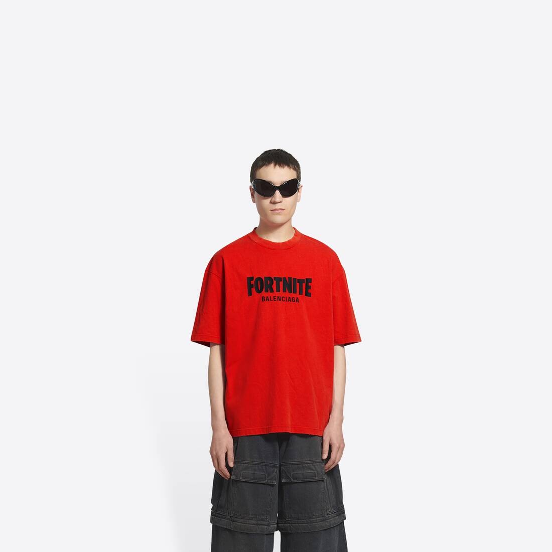 Fortnite©2021 T-shirt Medium Fit in Red/white - 3