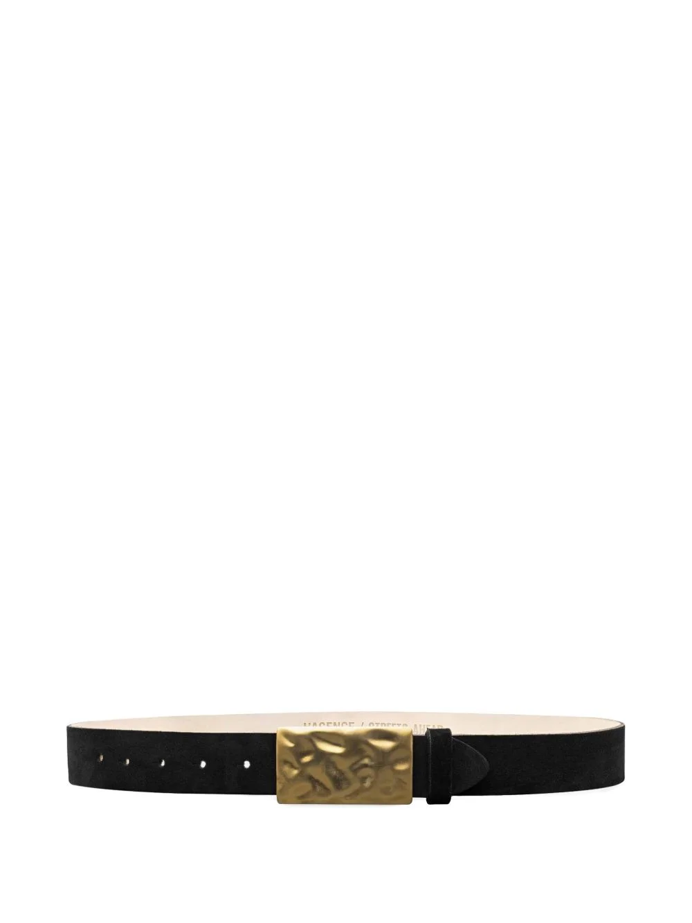 textured hammered belt - 1