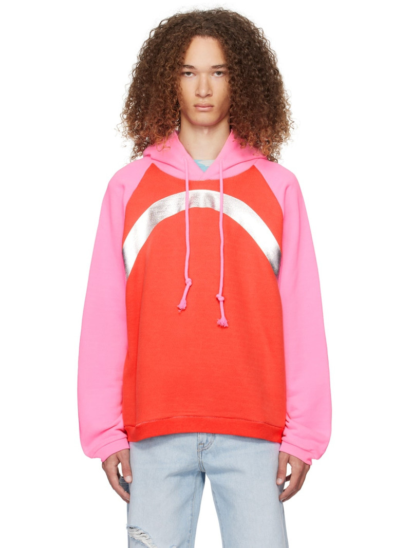 Pink & Red Rainbow Hoodie 1