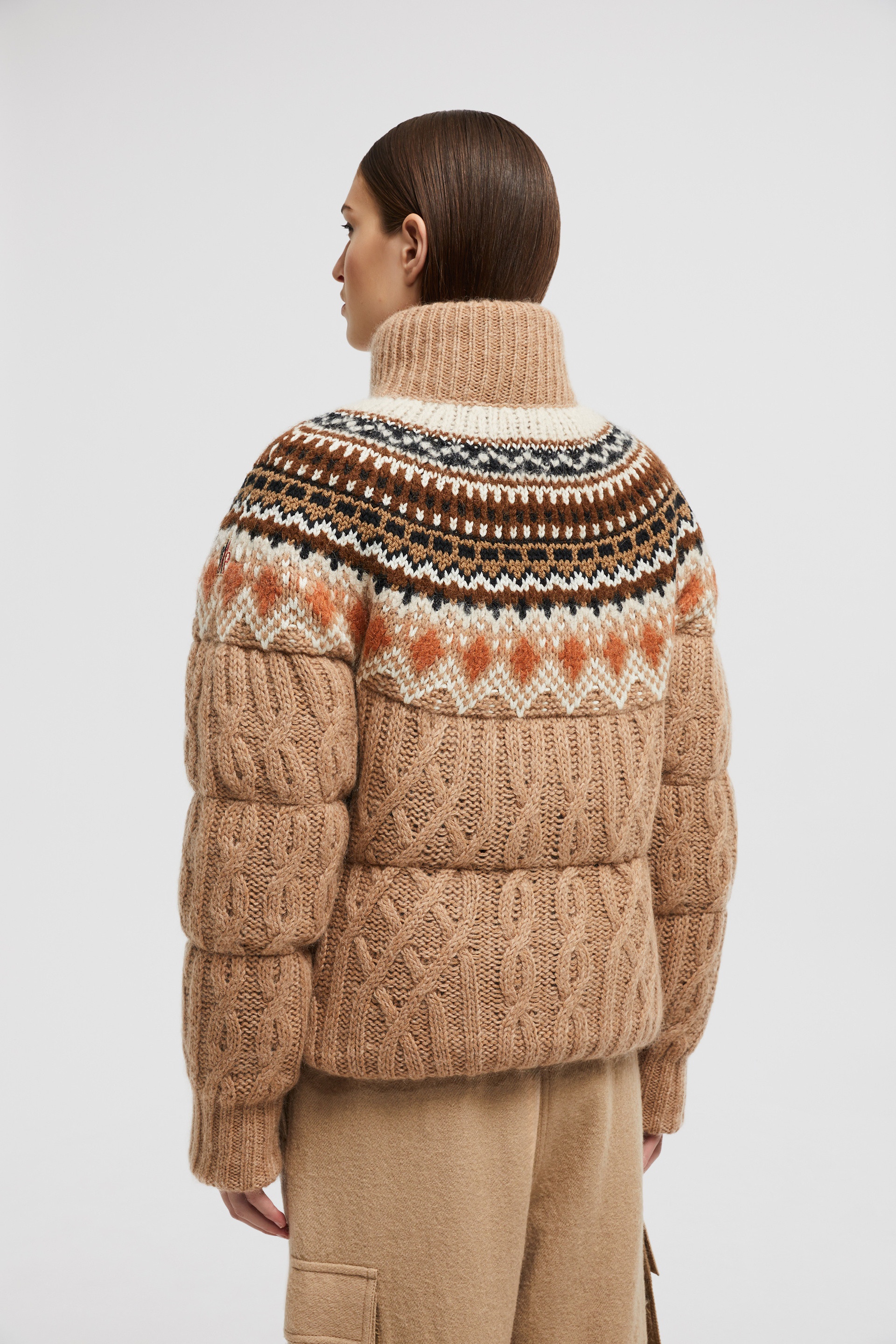 Wool, Mohair & Alpaca Short Down Jacket - 5