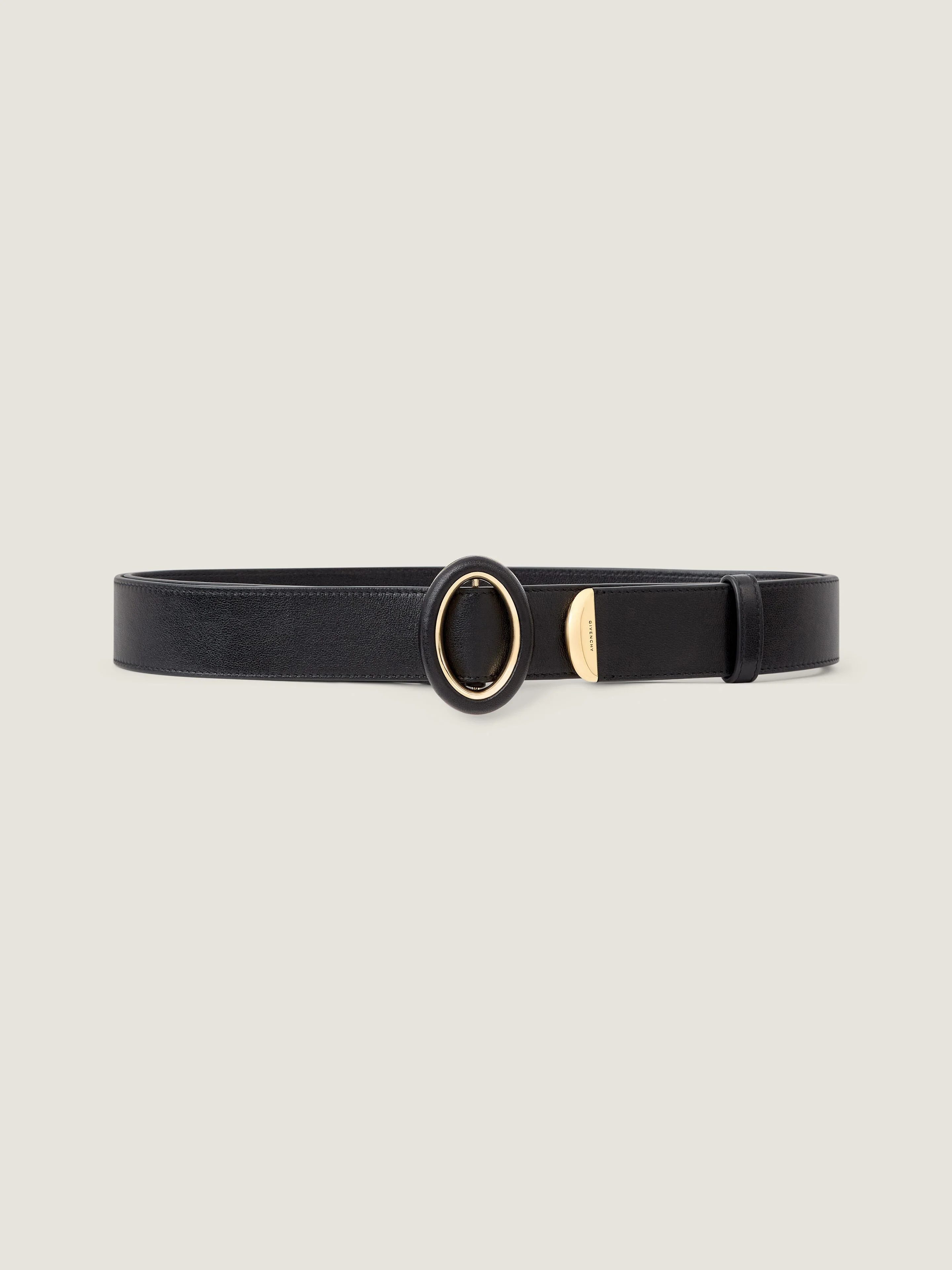 SCULPTED GEM BELT IN LEATHER - 1