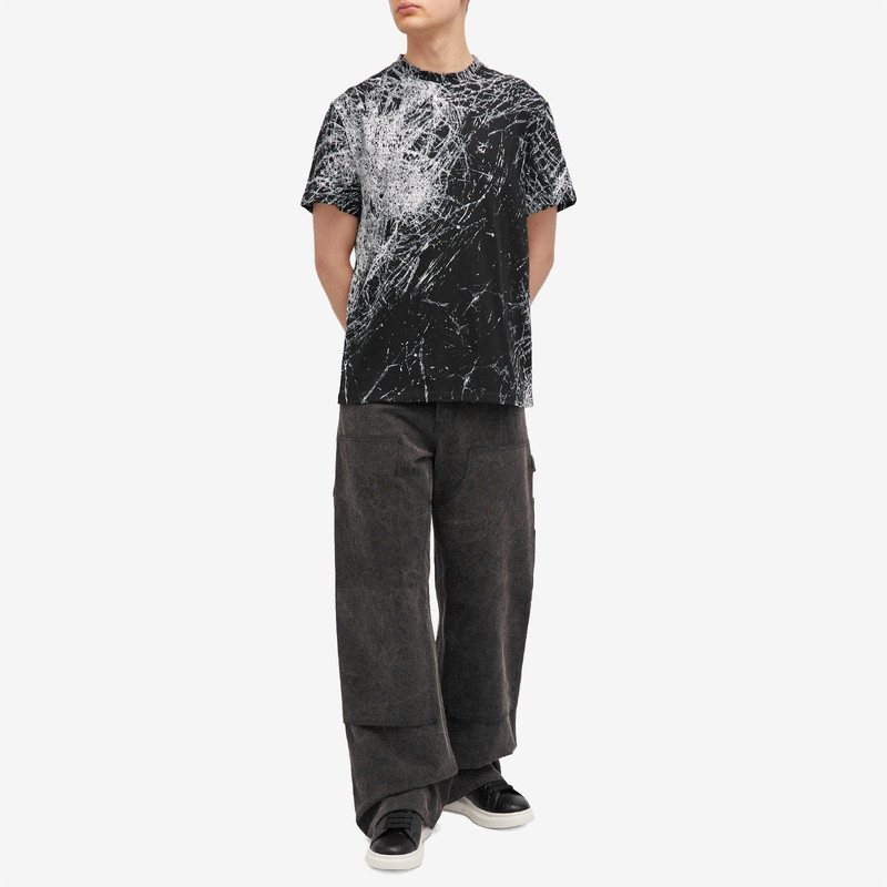 Alexander McQueen Smashed Glass Print T-Shirt 4