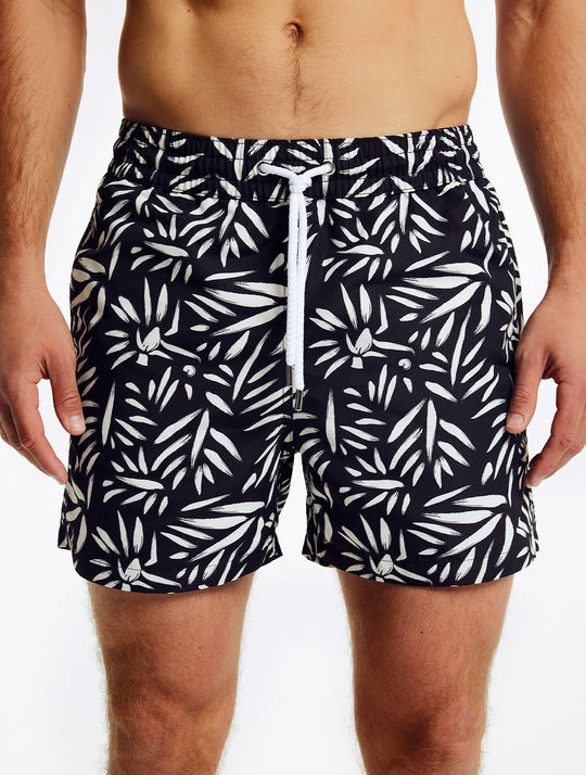 Abstract Print Sport Swim Shorts - 2