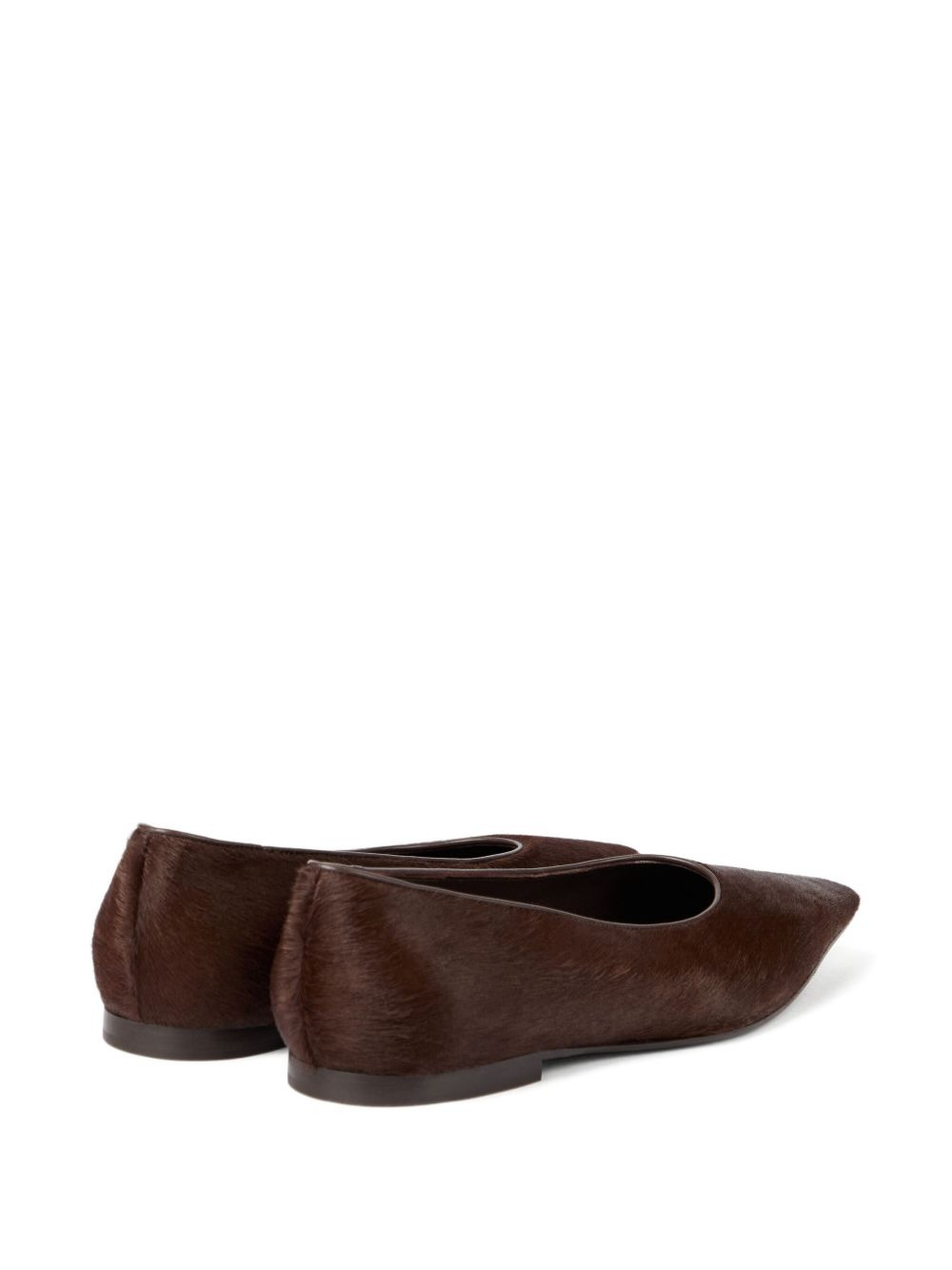 pointed-toe slip-on flats - 4