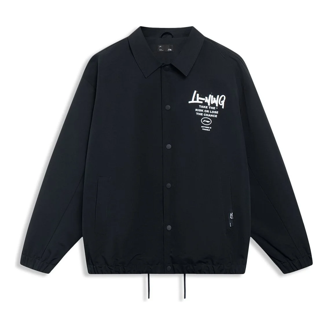 Li-Ning Graphic Coach Jacket 'Black' AJDT499-1 - 1