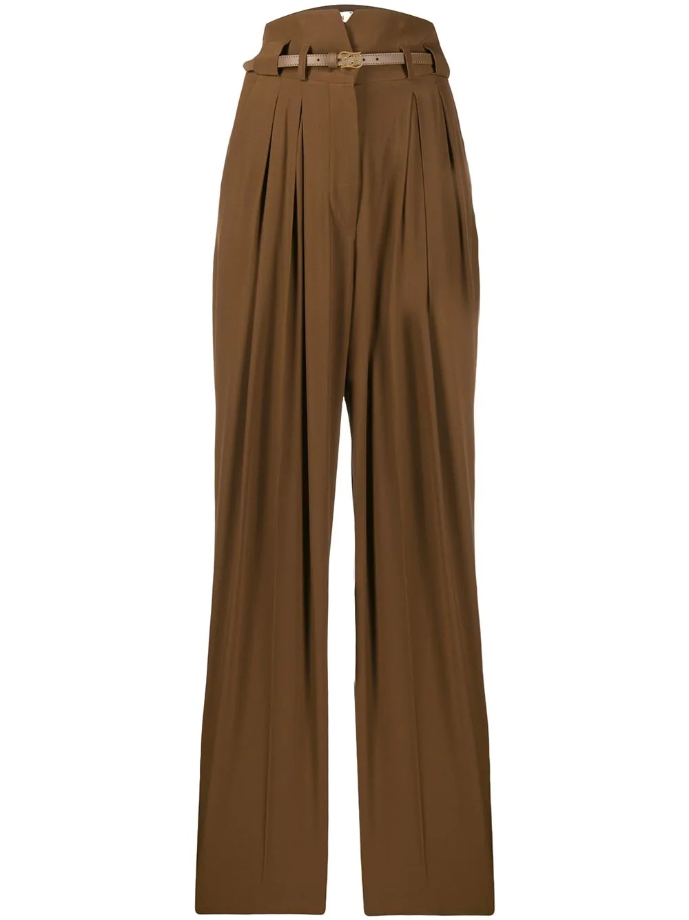 high rise darted trousers - 1