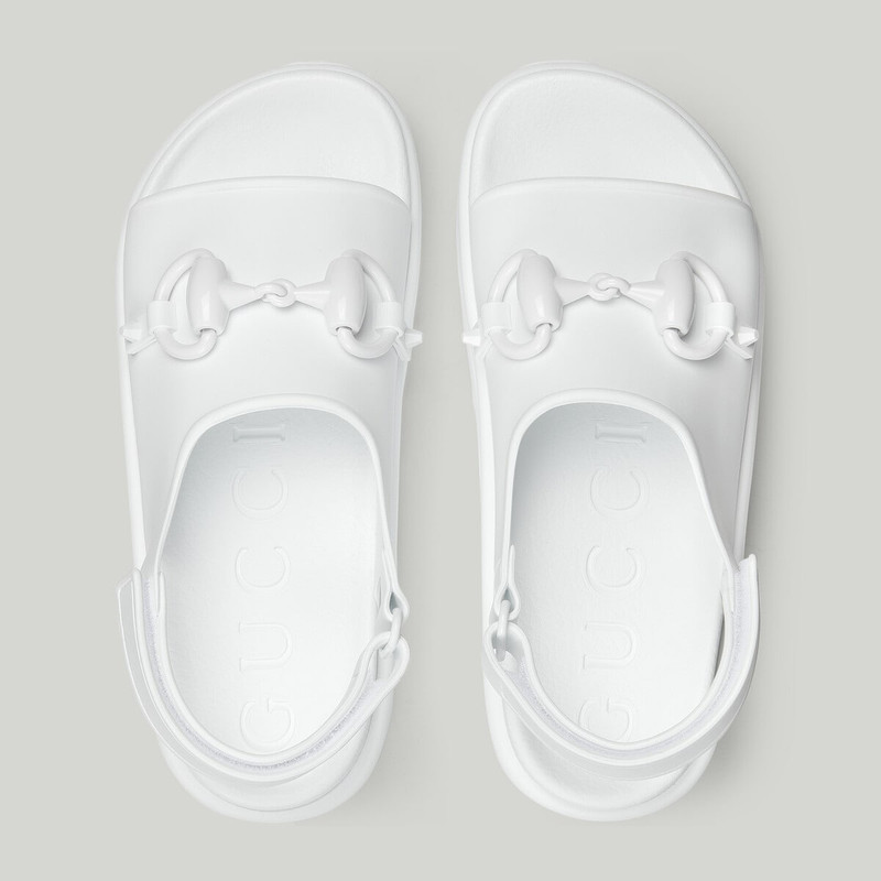 GUCCI Women's Horsebit flatform sandal outlook