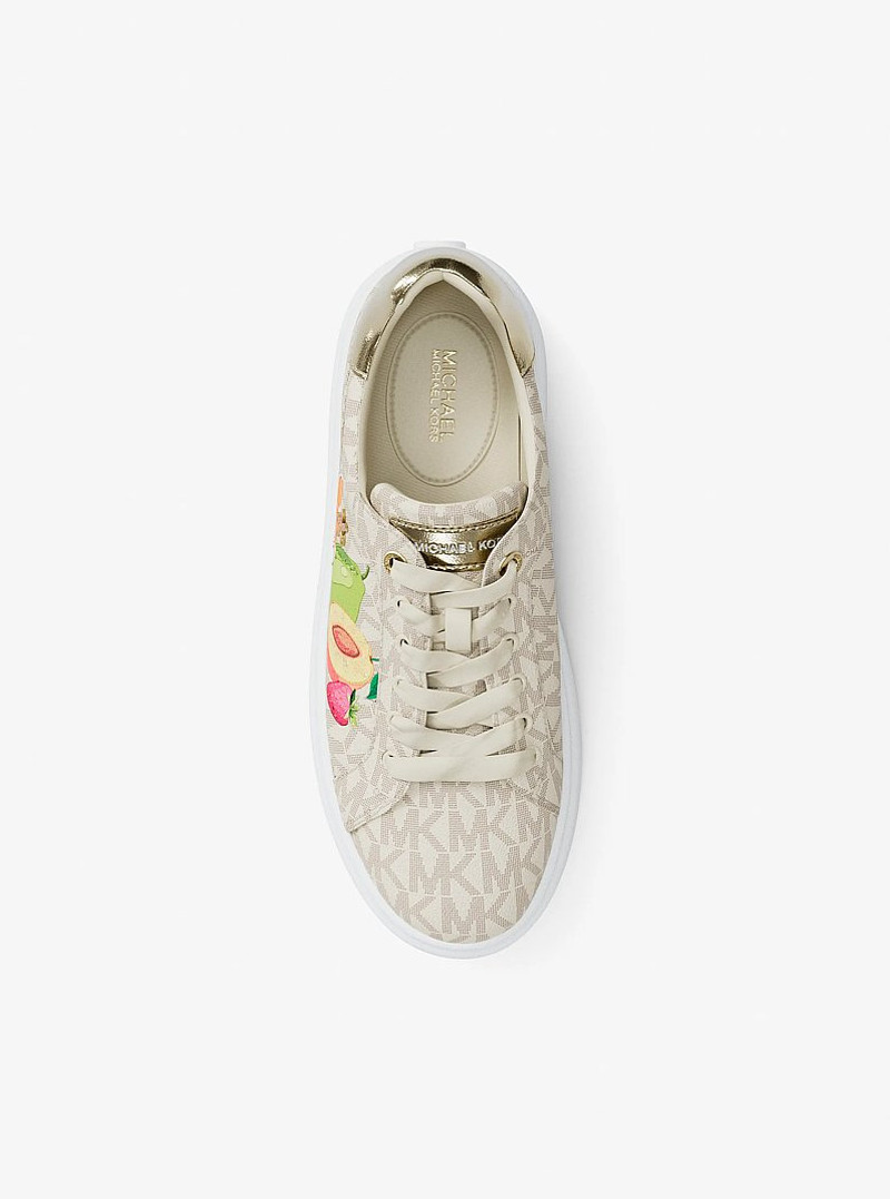 Romey Embellished Signature Logo Sneaker 5