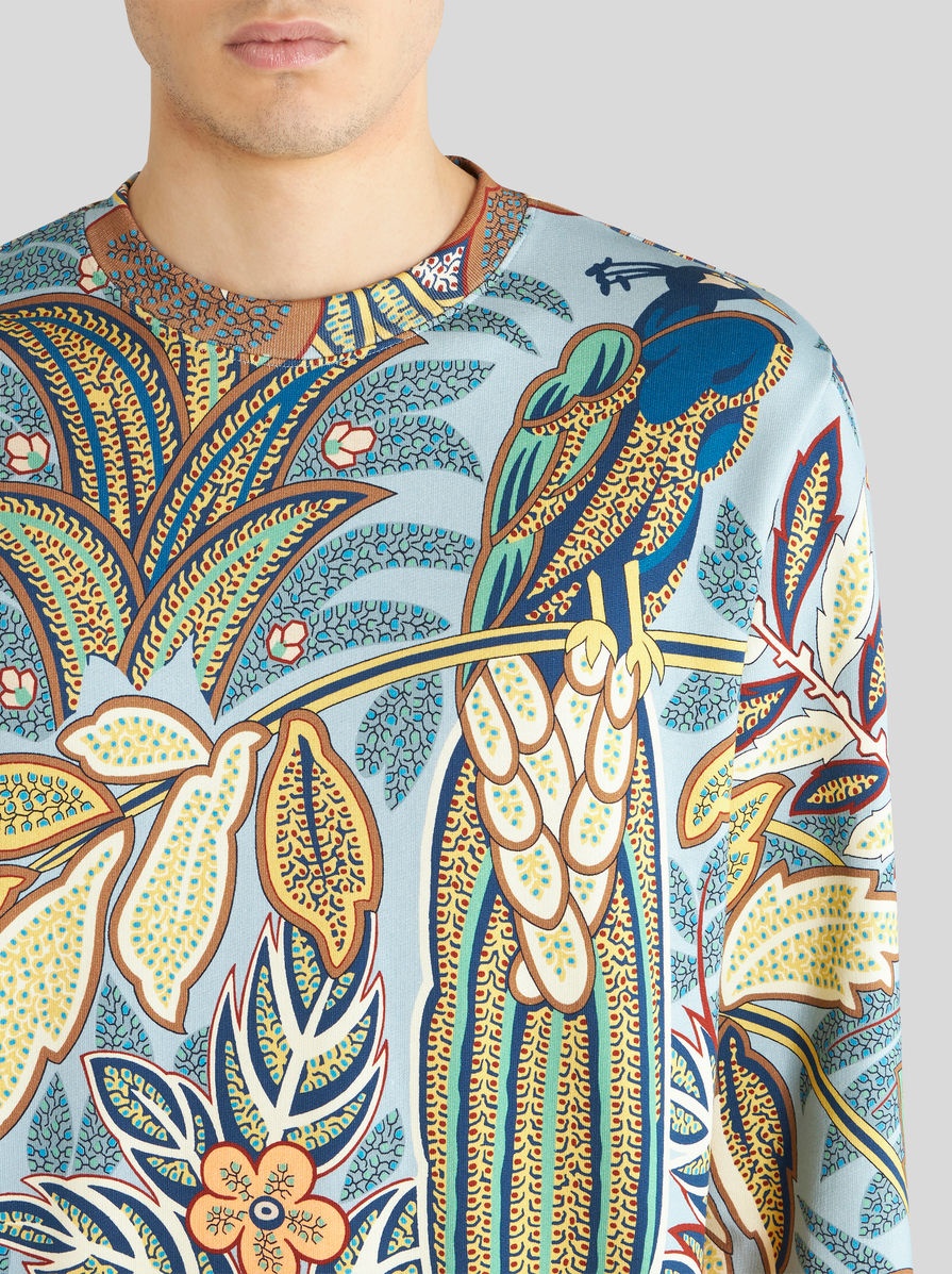 ROUND NECK PRINTED SWEATSHIRT - 3