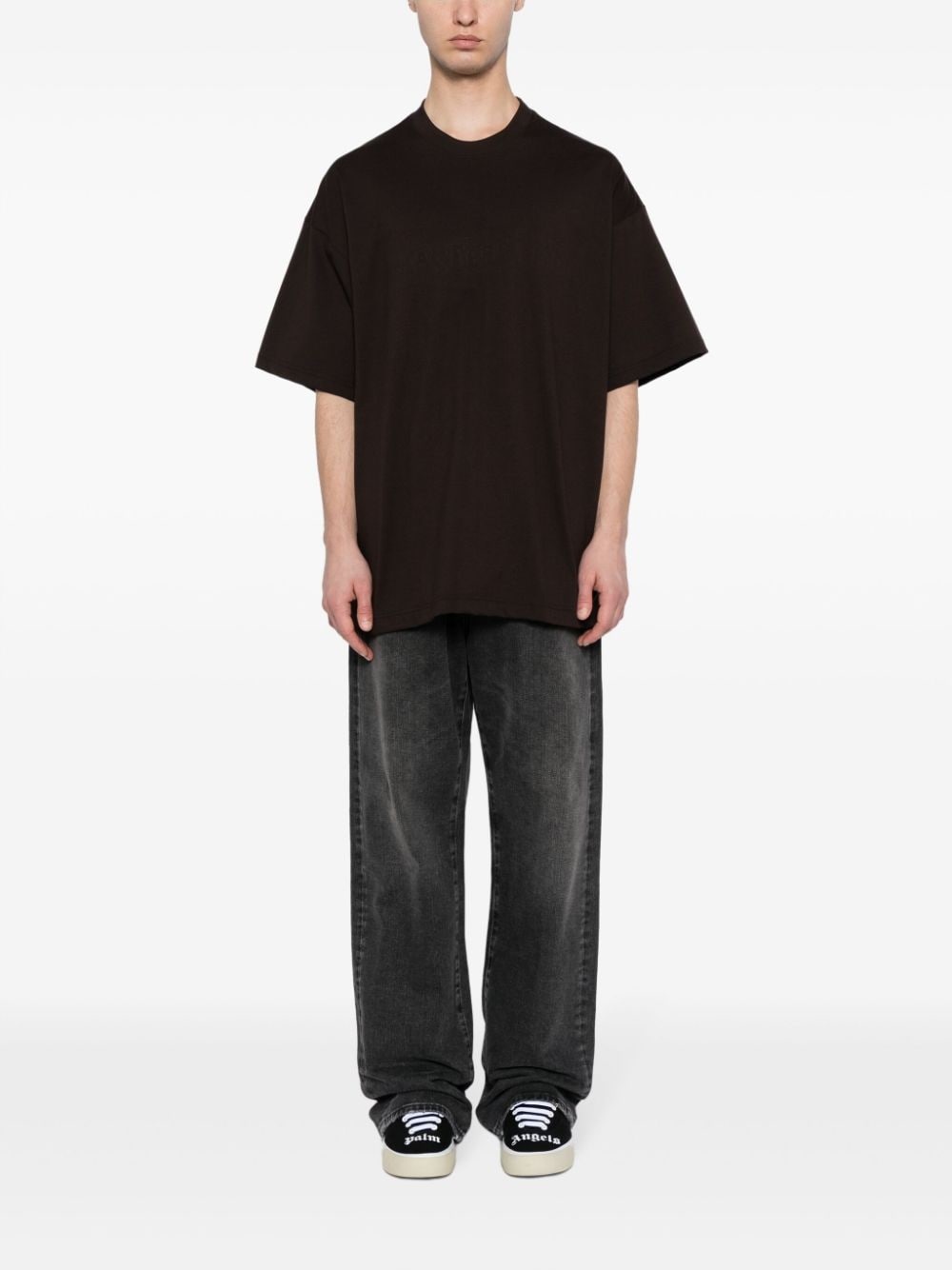 logo-print cotton T-shirt - 2