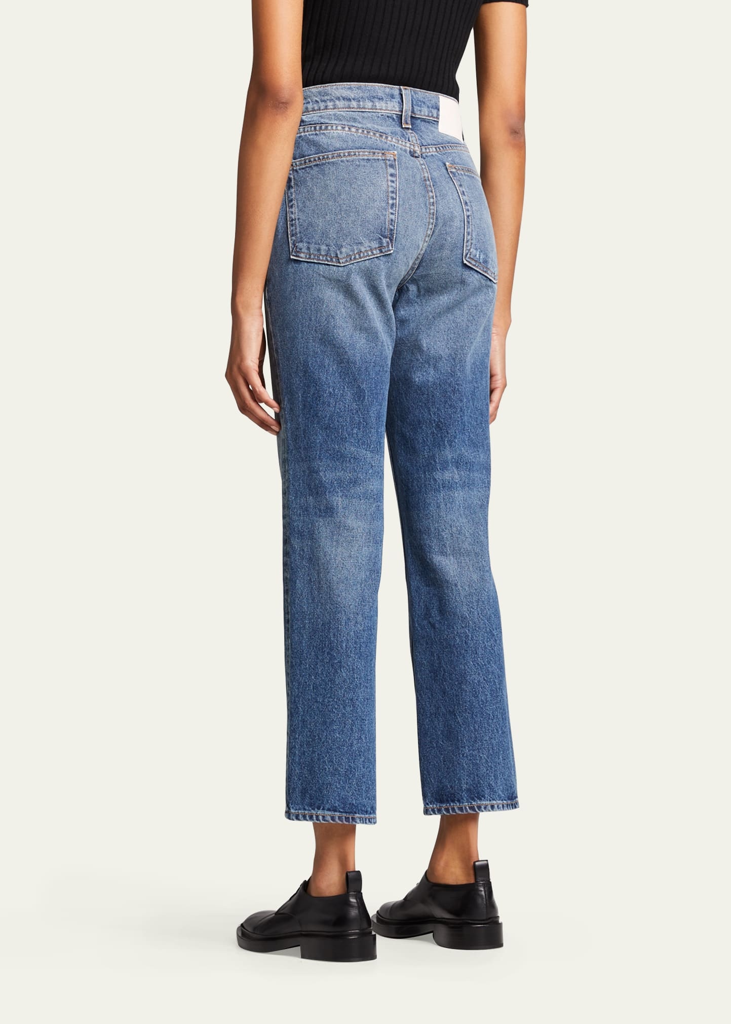 Cassidy High-Rise Straight Jeans - 3