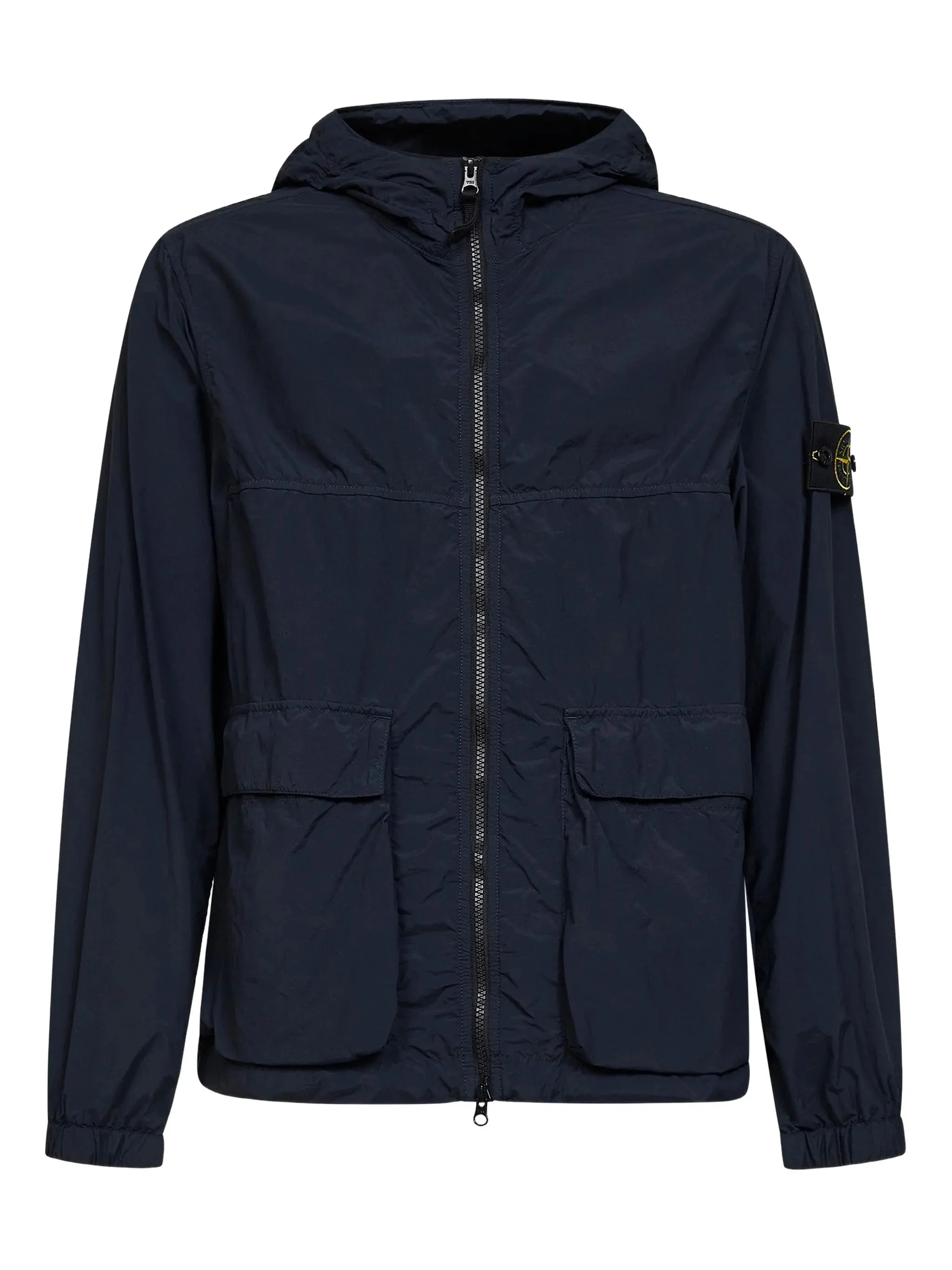 Stone Island Hooded Flap-pocket Jacket - 1