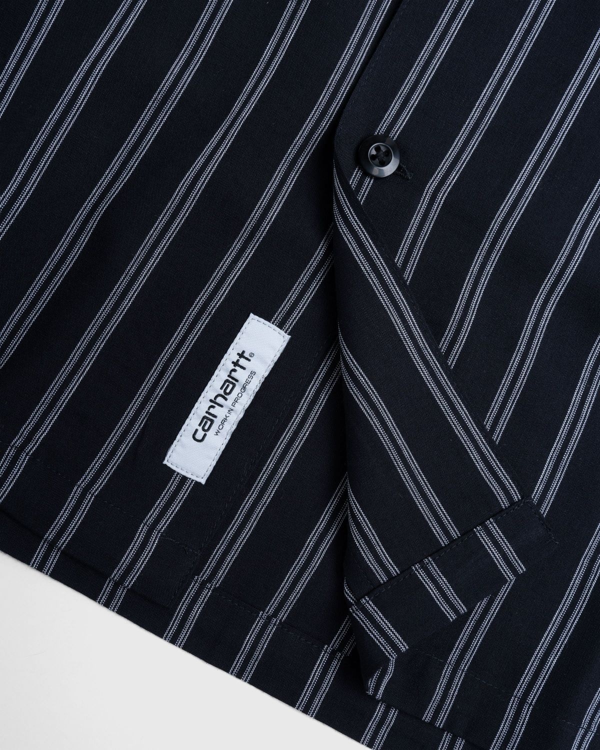 Carhartt WIP – Reyes Stripe Shirt Black - 5