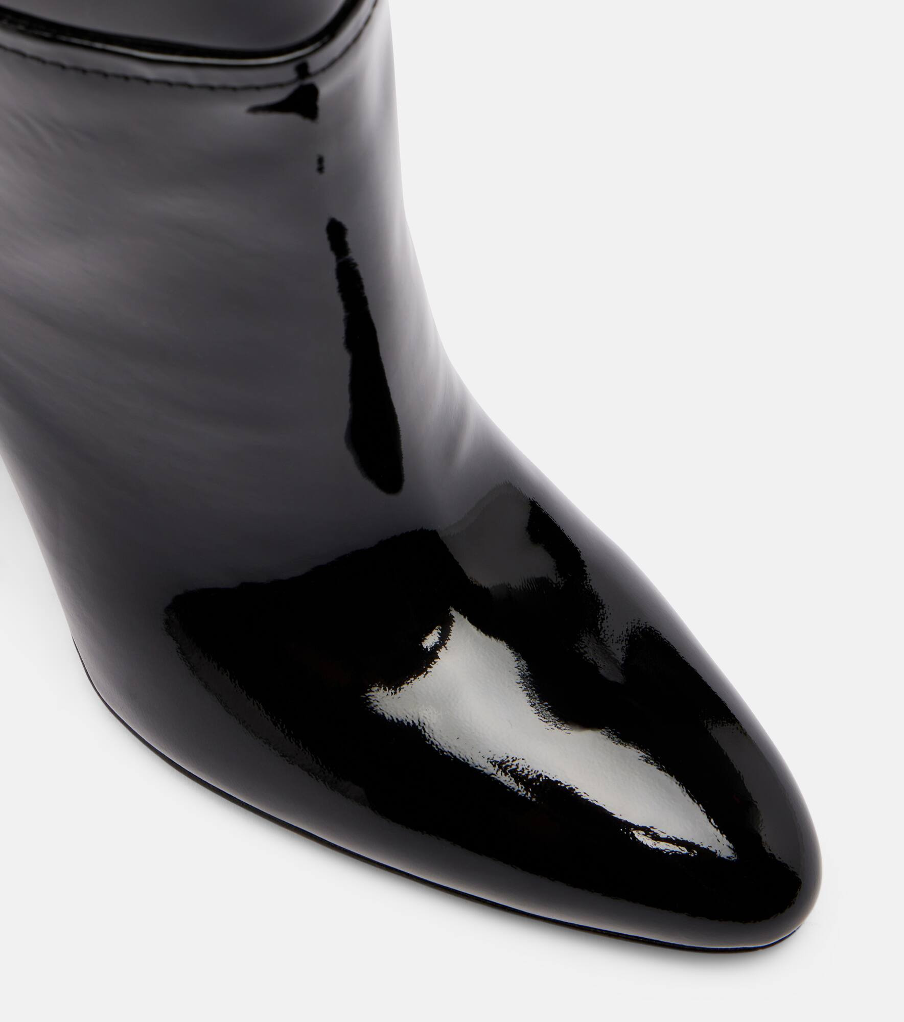 Lavinia 100 patent leather knee-high boots - 5