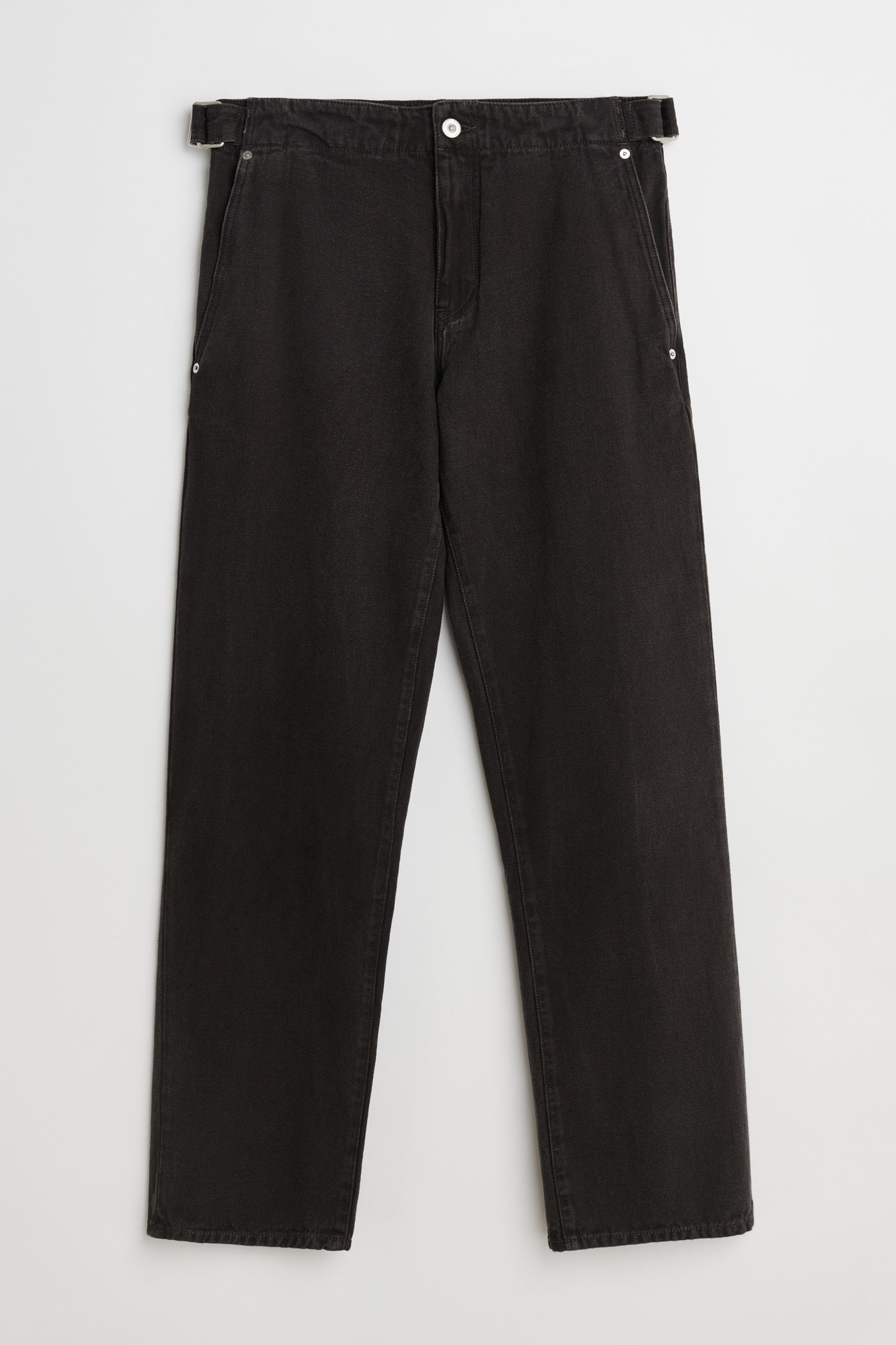 Trucker Trouser Ash Black Reborn Canvas - 7
