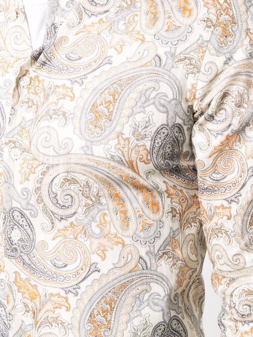 paisley-print formal shirt - 5