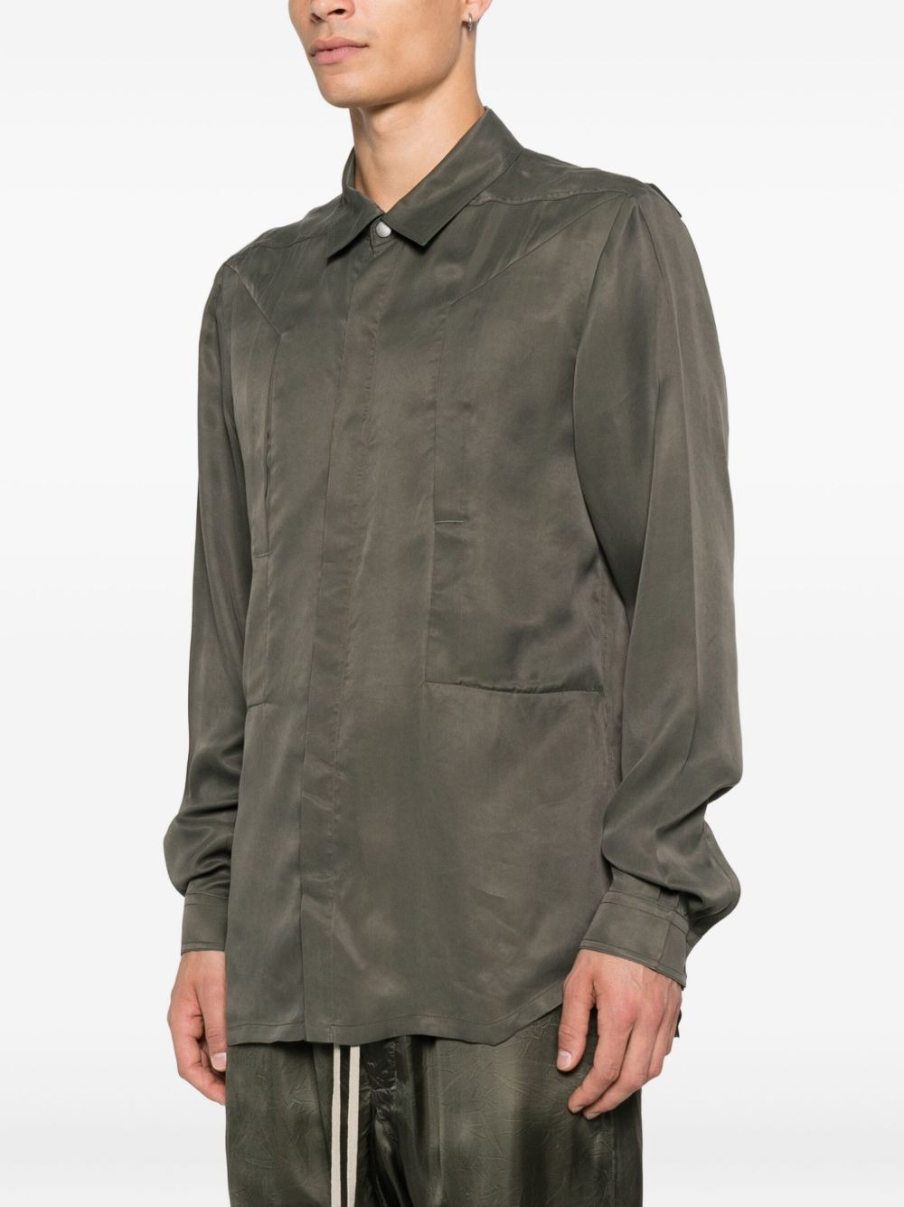 patch-pocket shirt - 3