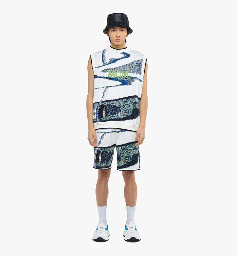 MCM Meta Ocean Jacquard Vest outlook