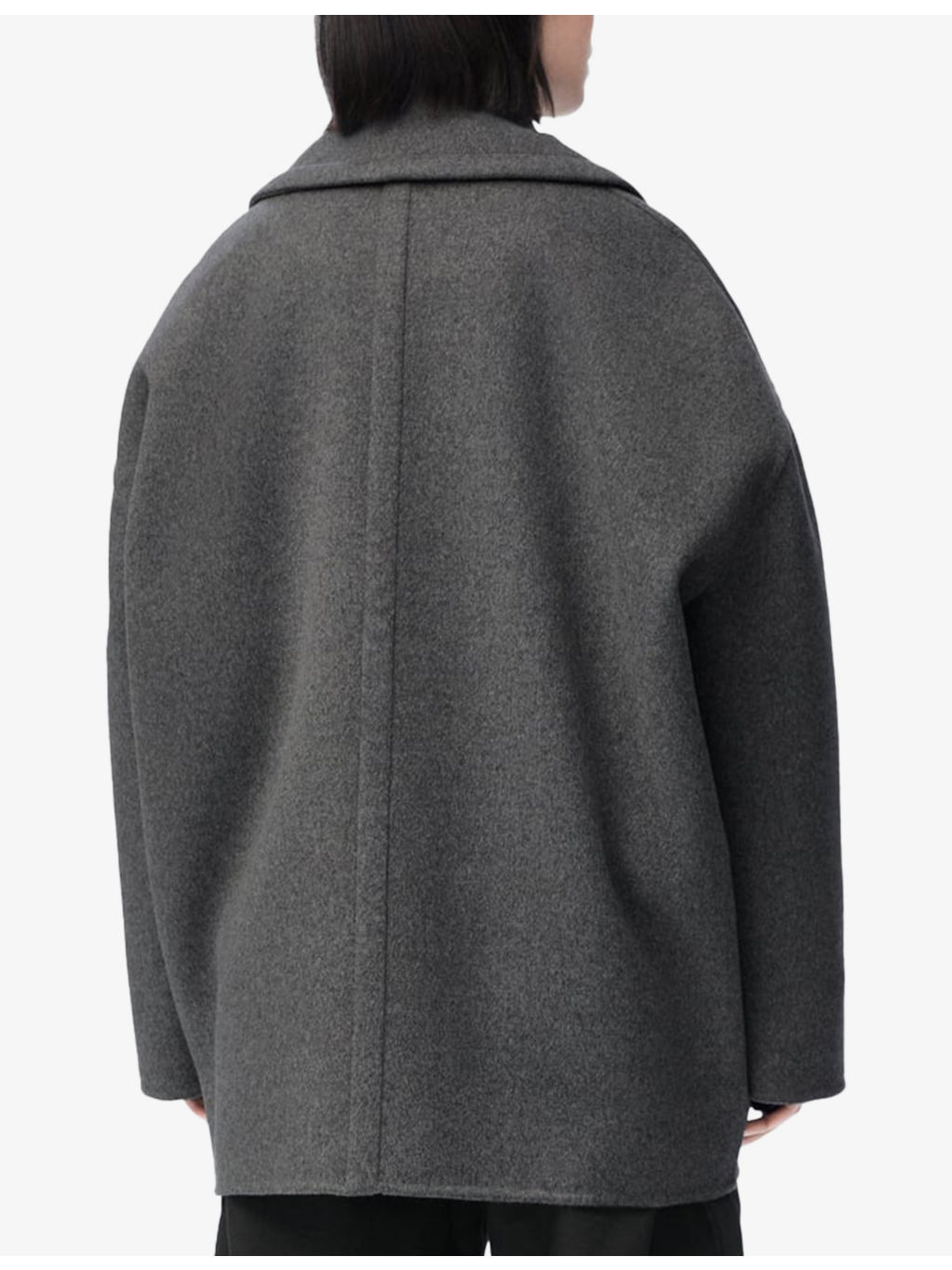 Relaxed-Fit Brushed Wool Coat - 4