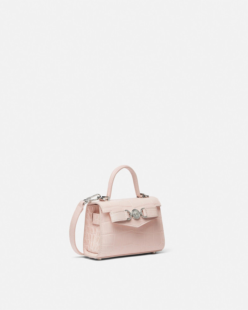 VERSACE Croc-Effect Medusa '95 Mini Bag outlook