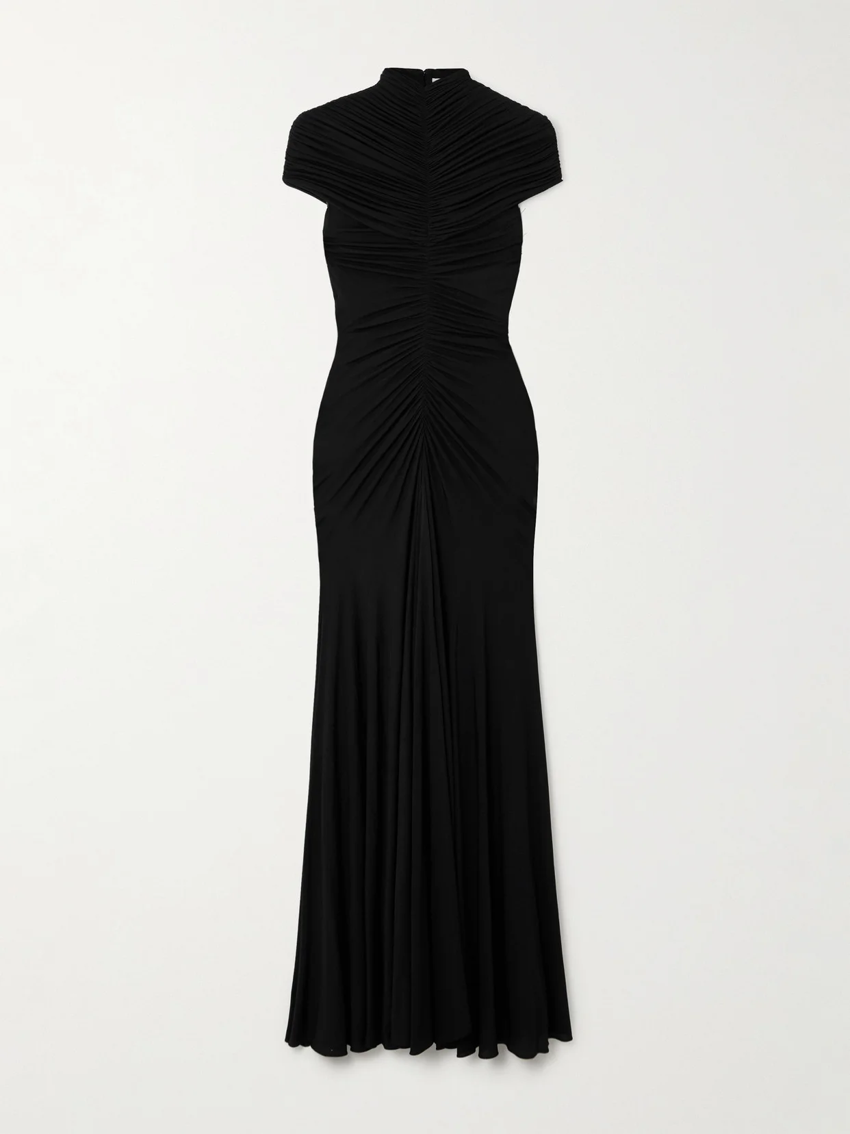 Ruched Jersey Maxi Dress - 1