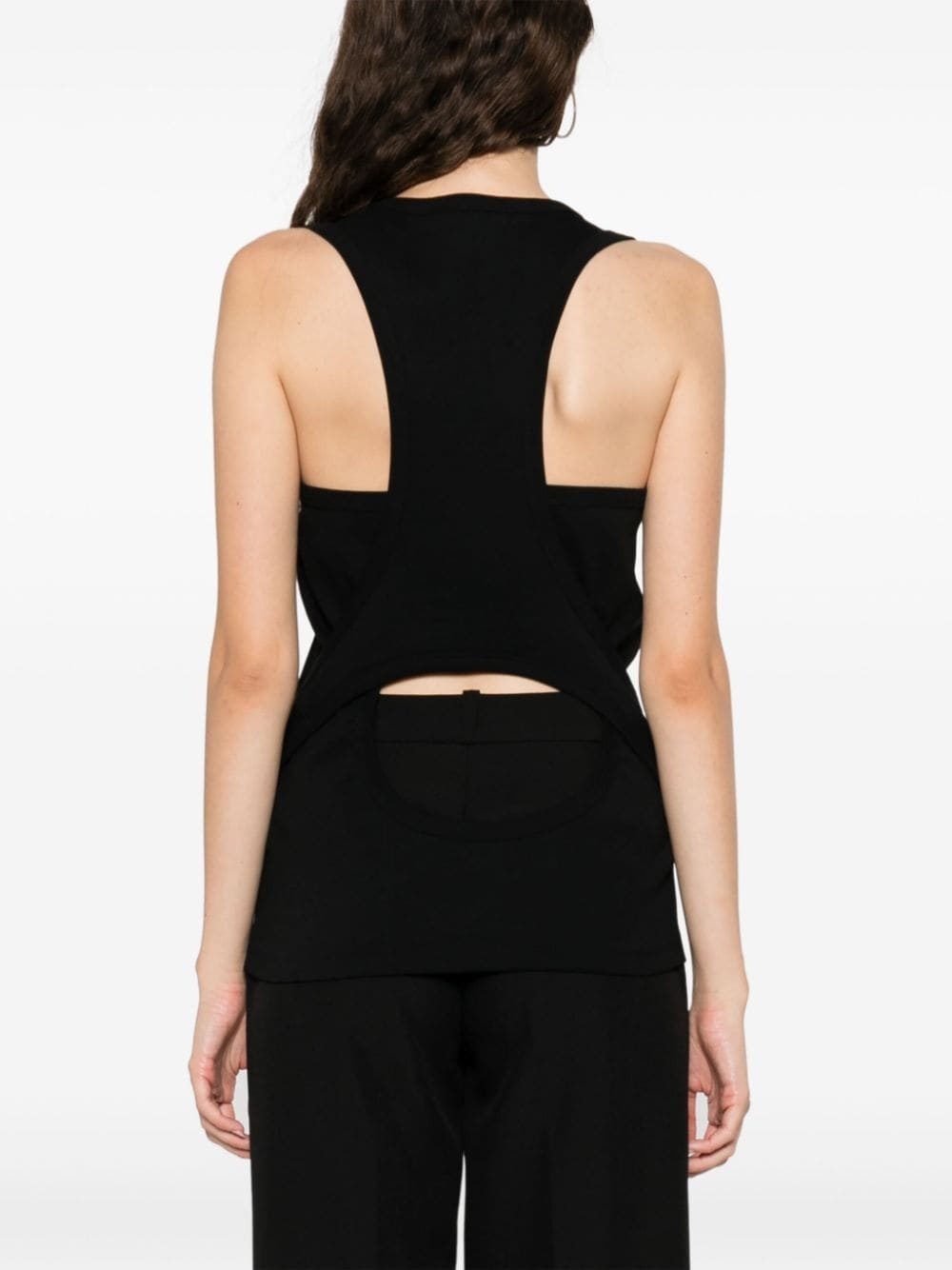 open-back tank top - 4