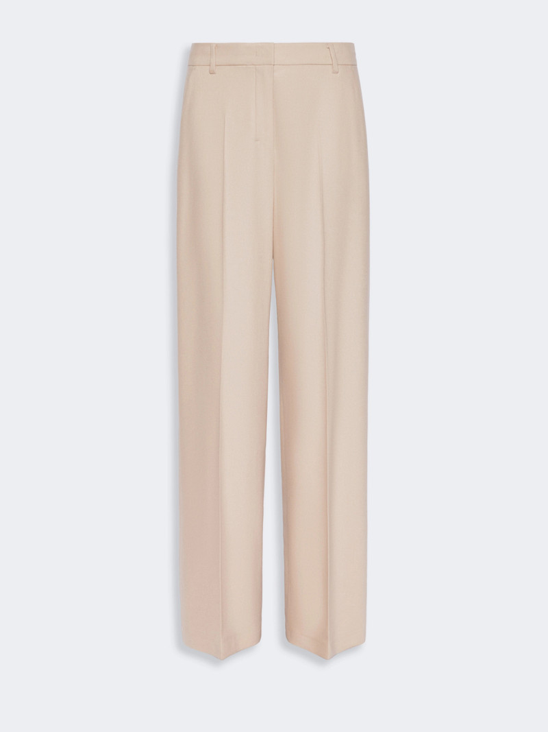 COTTAGE Regular-fit wool trousers - ALBINO 1