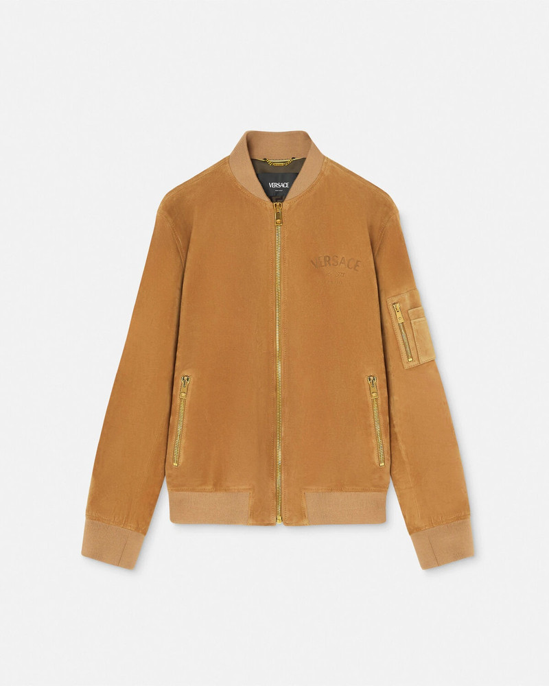 Suede Bomber Jacket 1