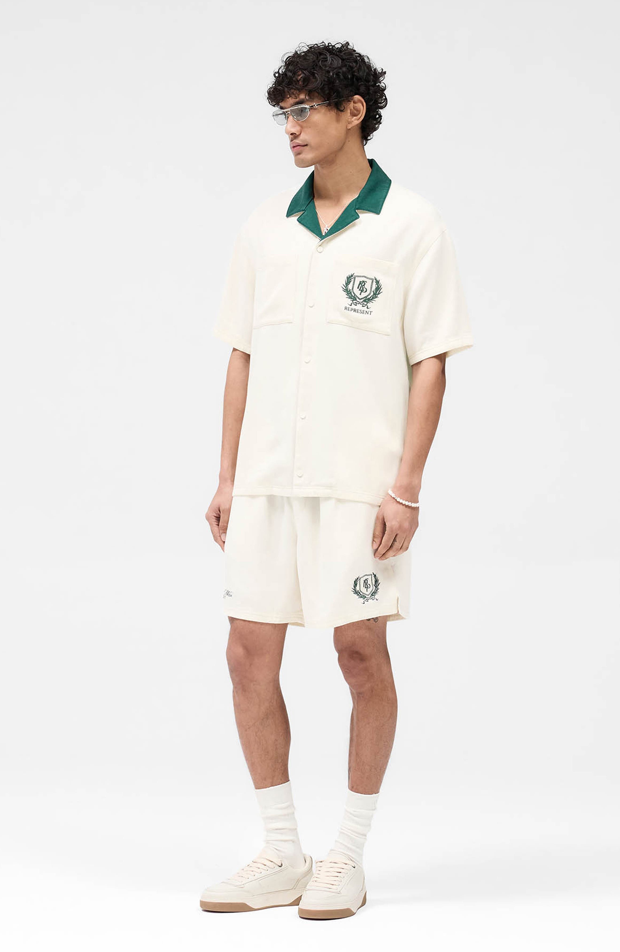Represent Crest Shorts in Antique White at Nordstrom - 5