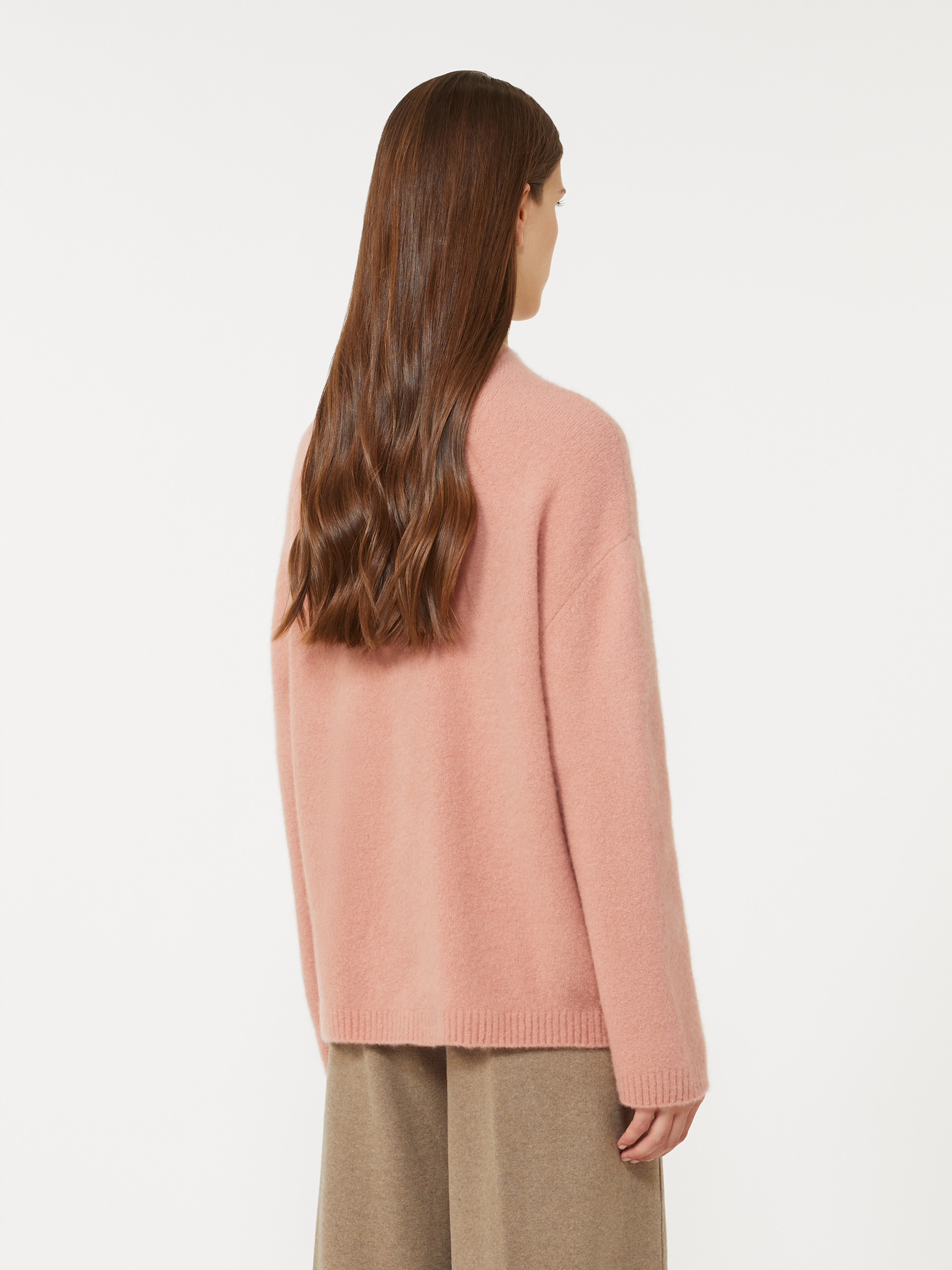 ORLAYA Boxy jumper in stretch cashmere yarn - 4