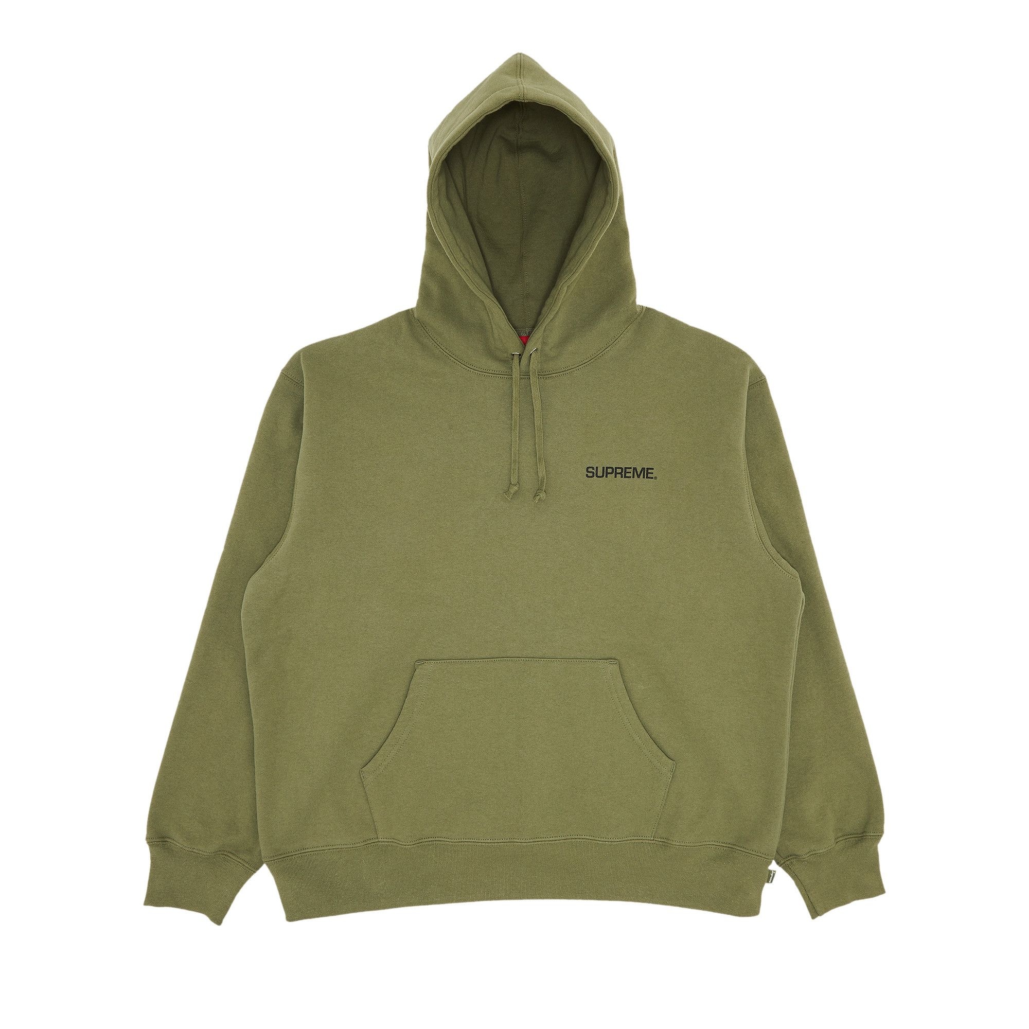 Supreme Immortal Hooded Sweatshirt 'Light Olive' - 1