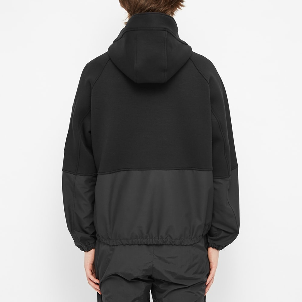 Neil Barrett Nylon Split Popover Hoody - 5