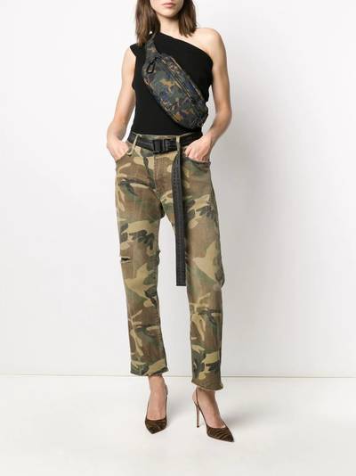 R13 distressed mid-rise straight jeans outlook