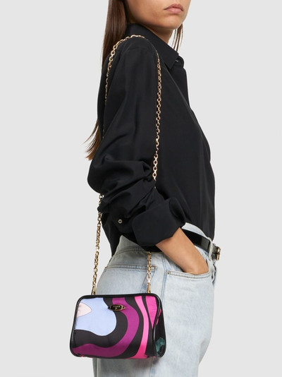 PUCCI Printed twill binding pouch outlook