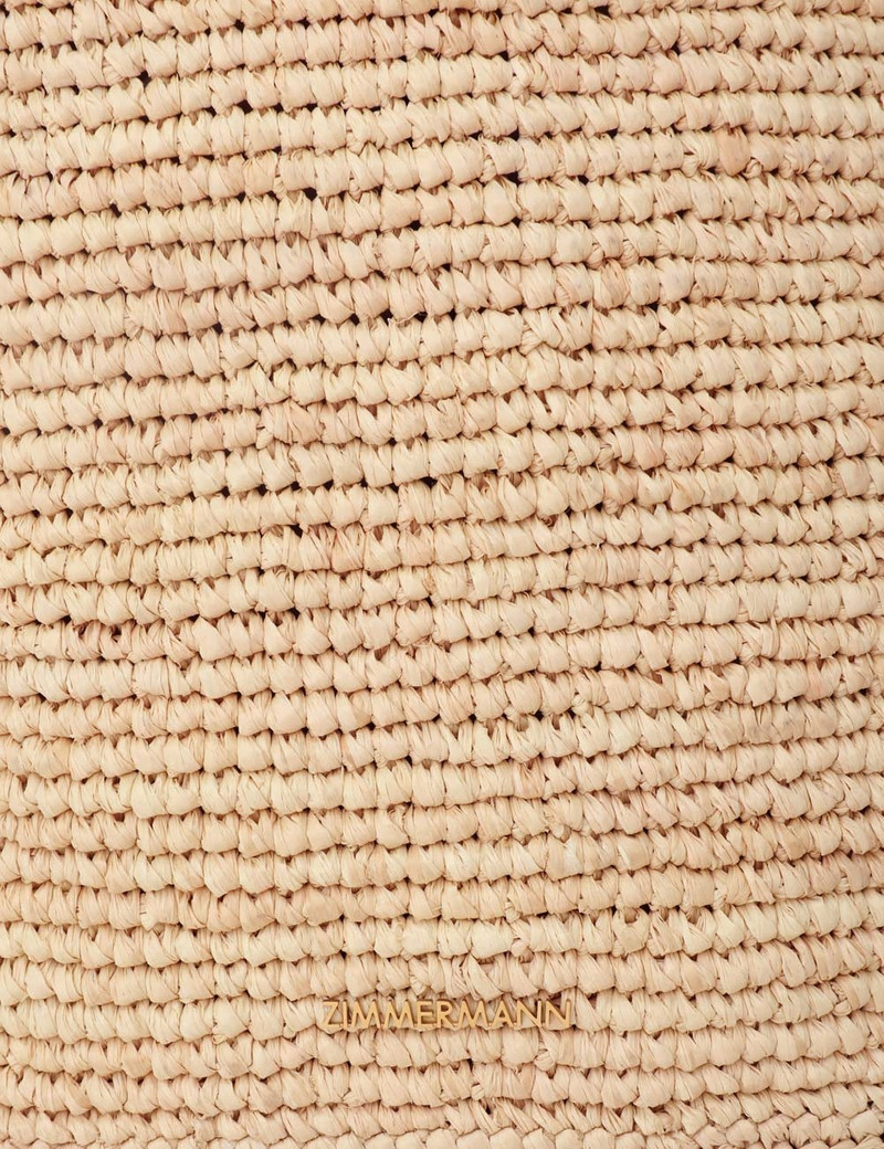 ZIMMERMANN RAFFIA TOTE 6